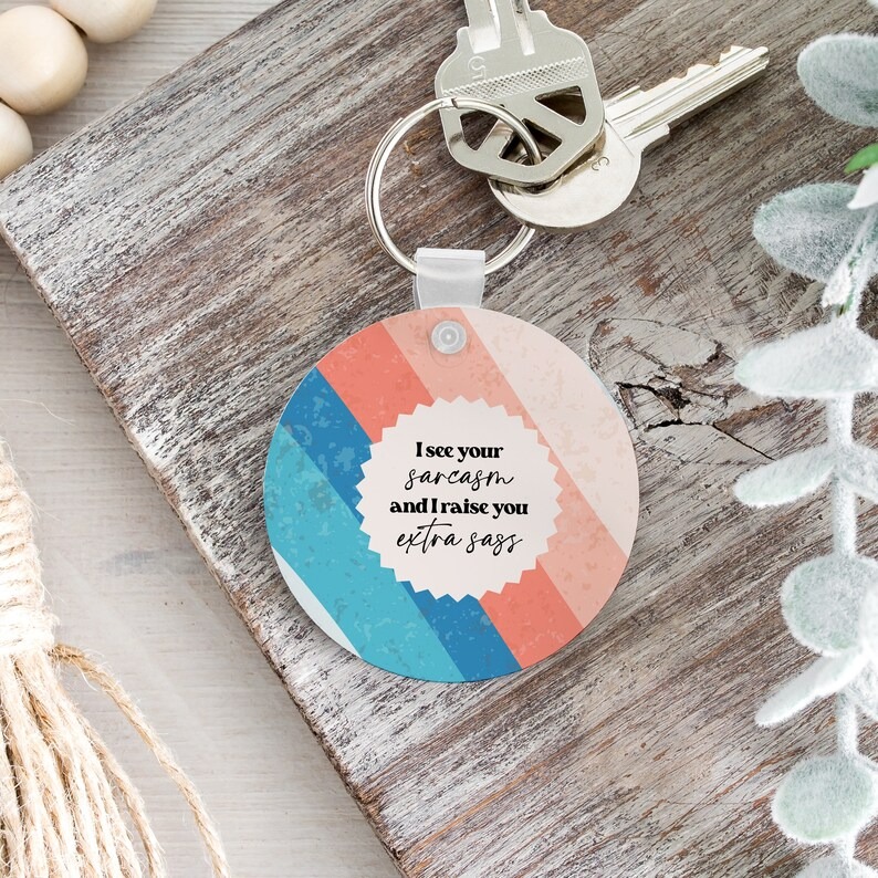 Funny Keychains Best Friend Gift