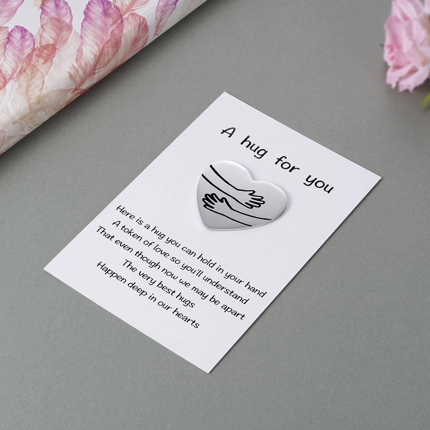 💖Heart Pocket Hug Token Gift