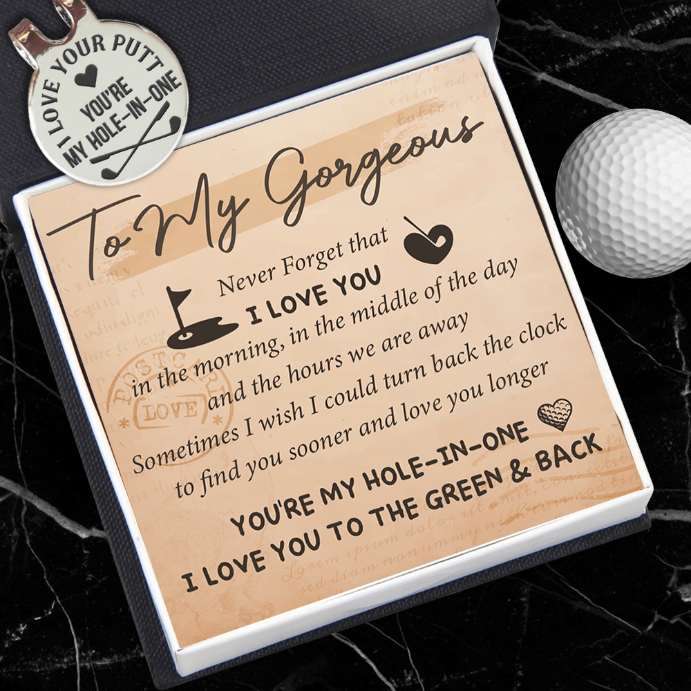 💖Golf Marker Gift-How Much You Mean To Me