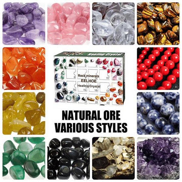 Last Day 70% OFF🎅Crystal ore Advent Calendar 2026