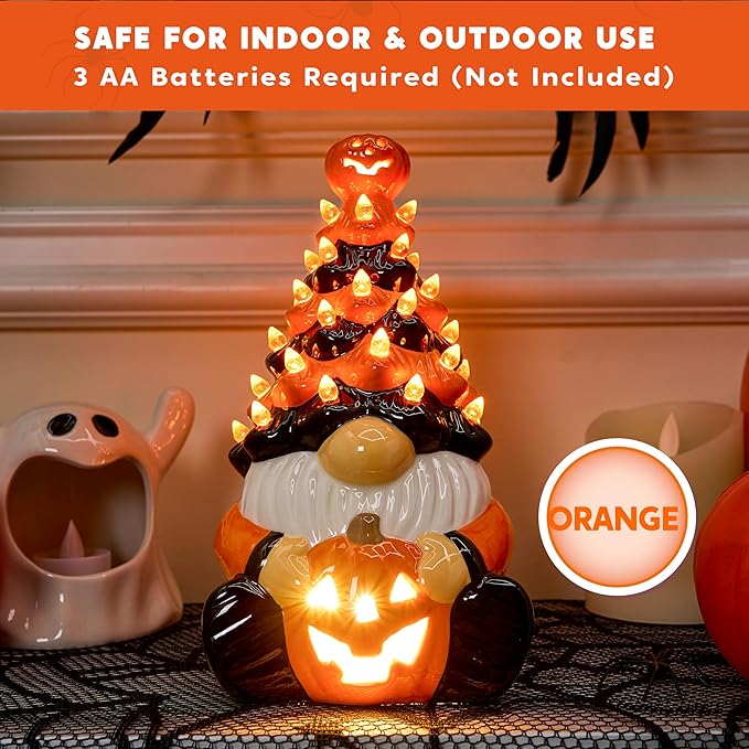 (🔥HOT SALE NOW 50% OFF) - Halloween dwarf decoration with light