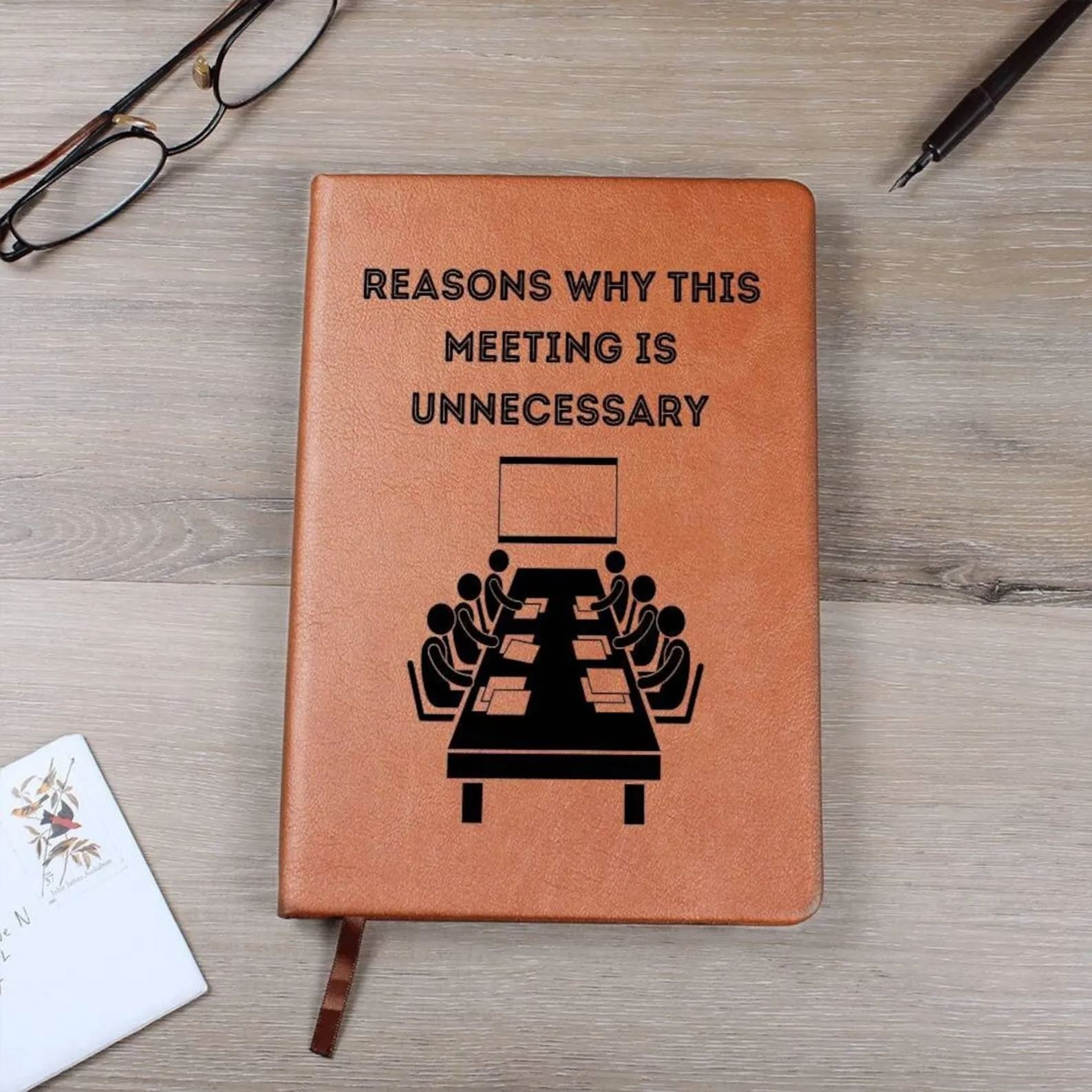 😂Funny Leather Notebook
