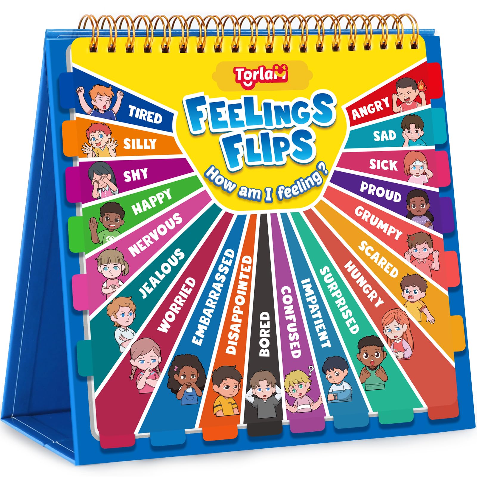 🙇‍♂️Best X-mas Gift| Feelings And Emotions Book For Kids