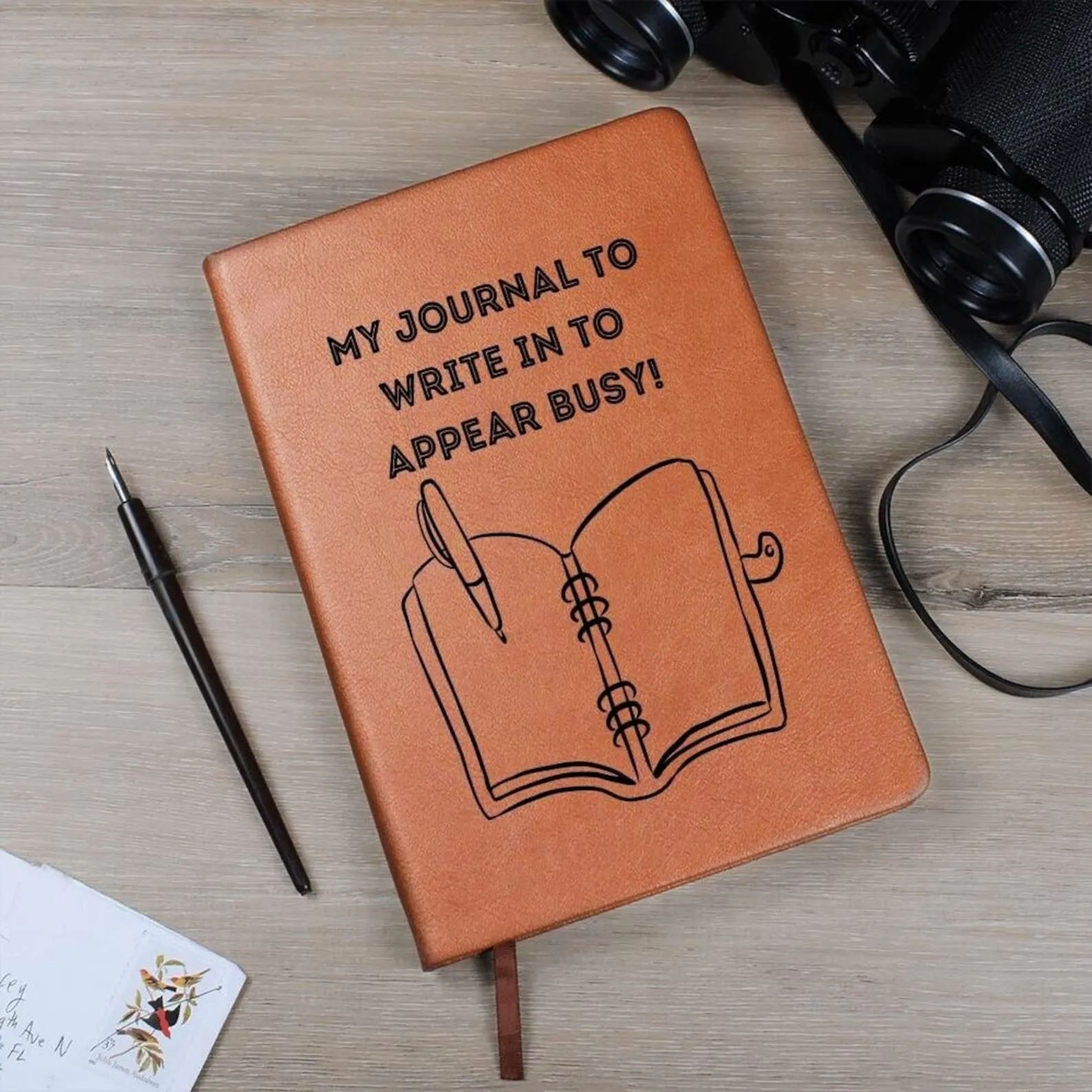 😂Funny Leather Notebook