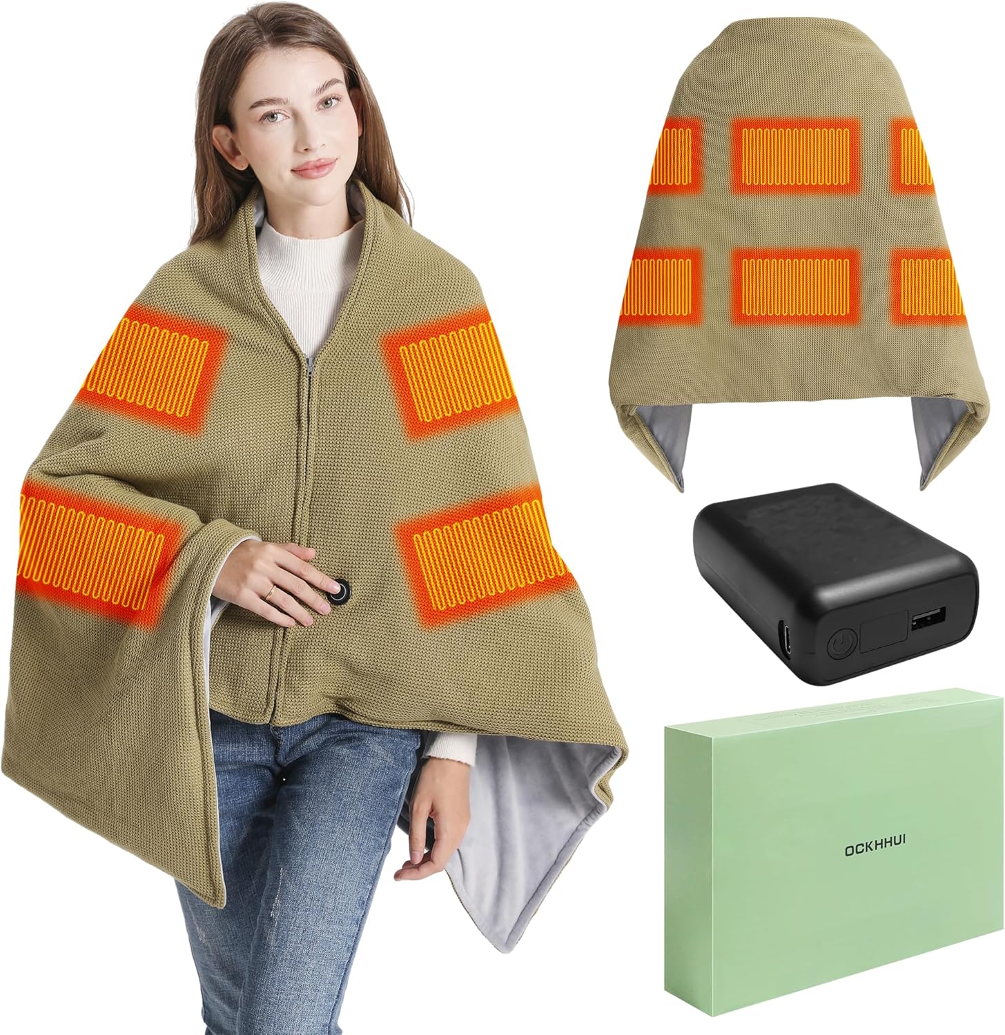 Black Friday Special 45% OFF: 🎅Best Winter Gifts 🔥Portable Heated Shawl