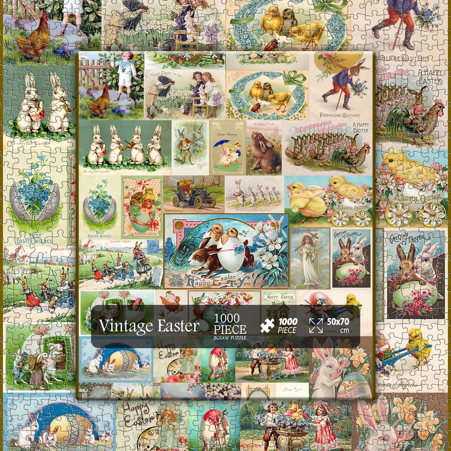 Vintage Easter Jigsaw Puzzles 1000 Pieces