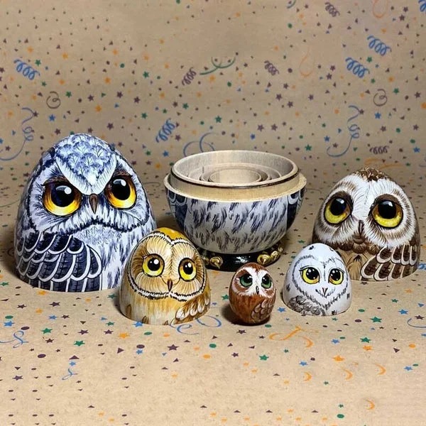 Easter - owl eggs