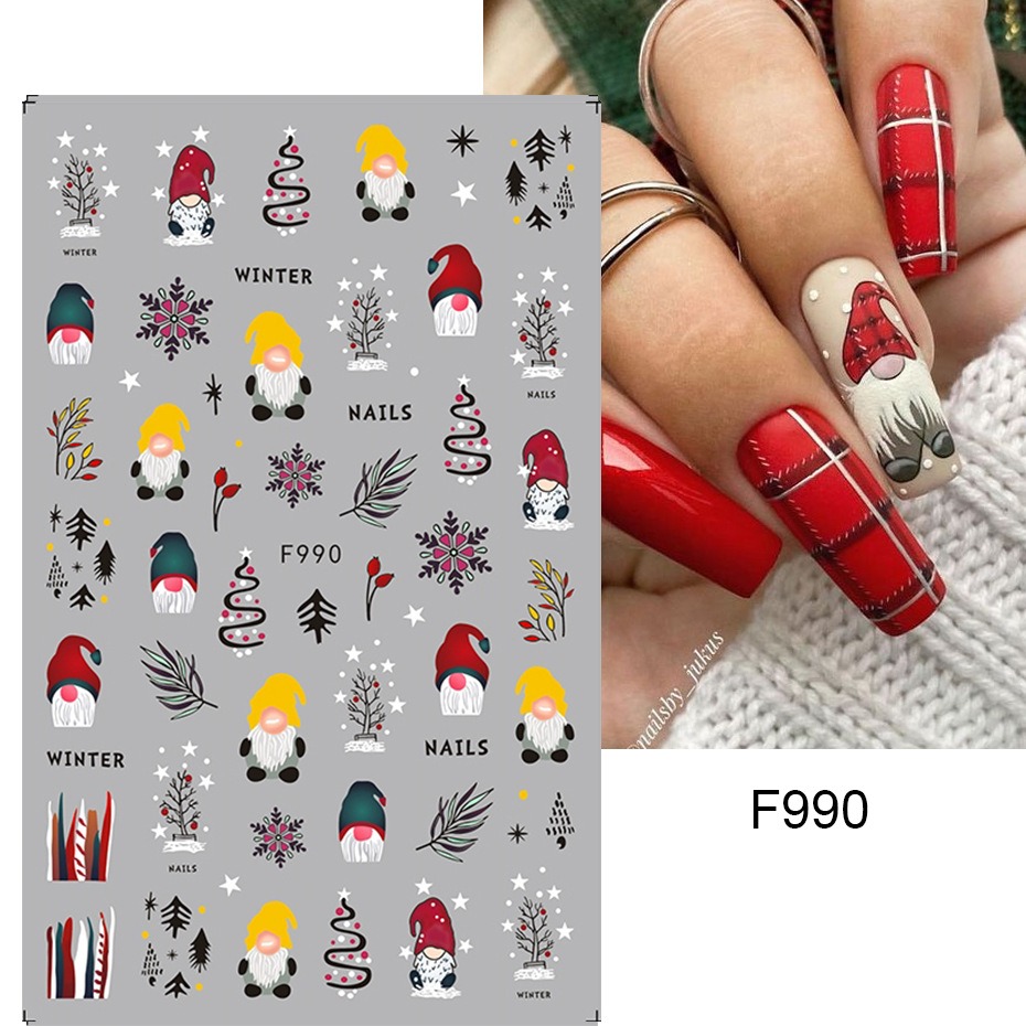 🎅Christmas Nail Art Stickers