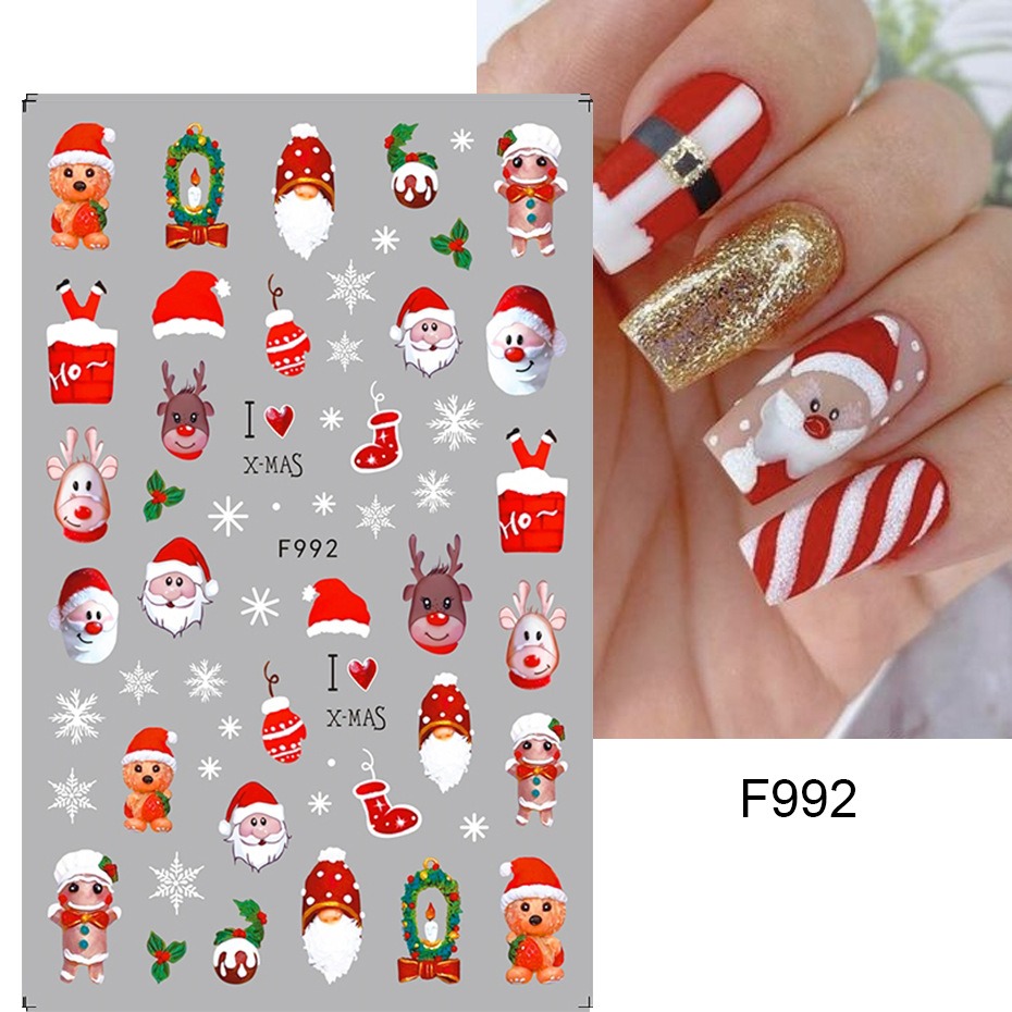 🎅Christmas Nail Art Stickers
