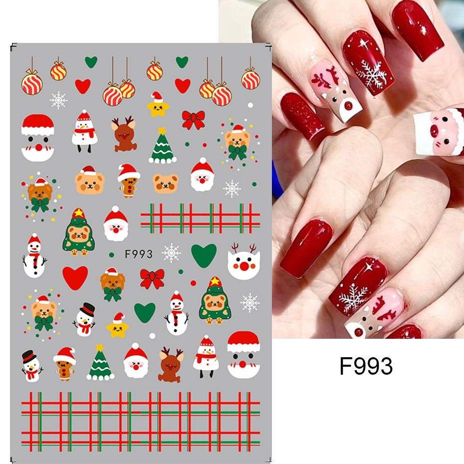 🎅Christmas Nail Art Stickers