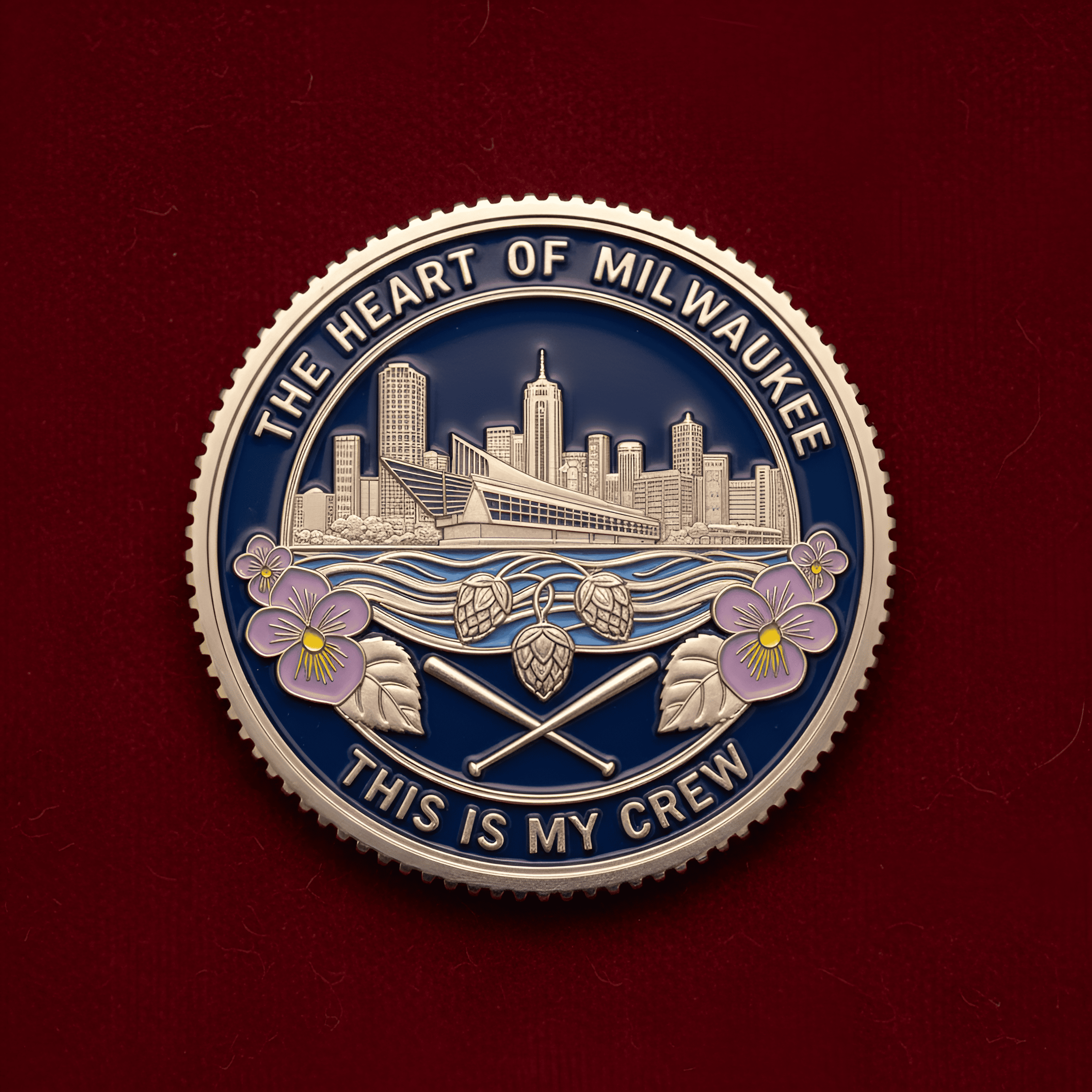 Milwaukee Brewers 57th Anniversary Commemorative Coin