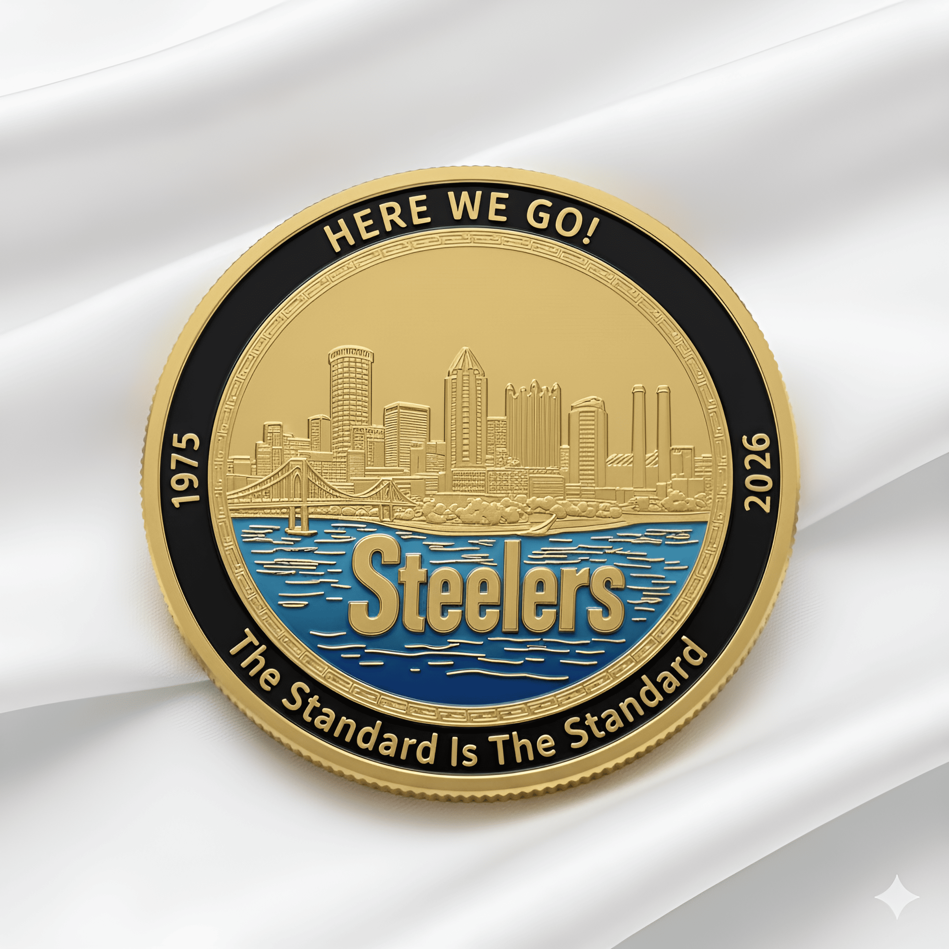 Pittsburgh Steelers "Terrible Towel" 51st Anniversary Commemorative Coin