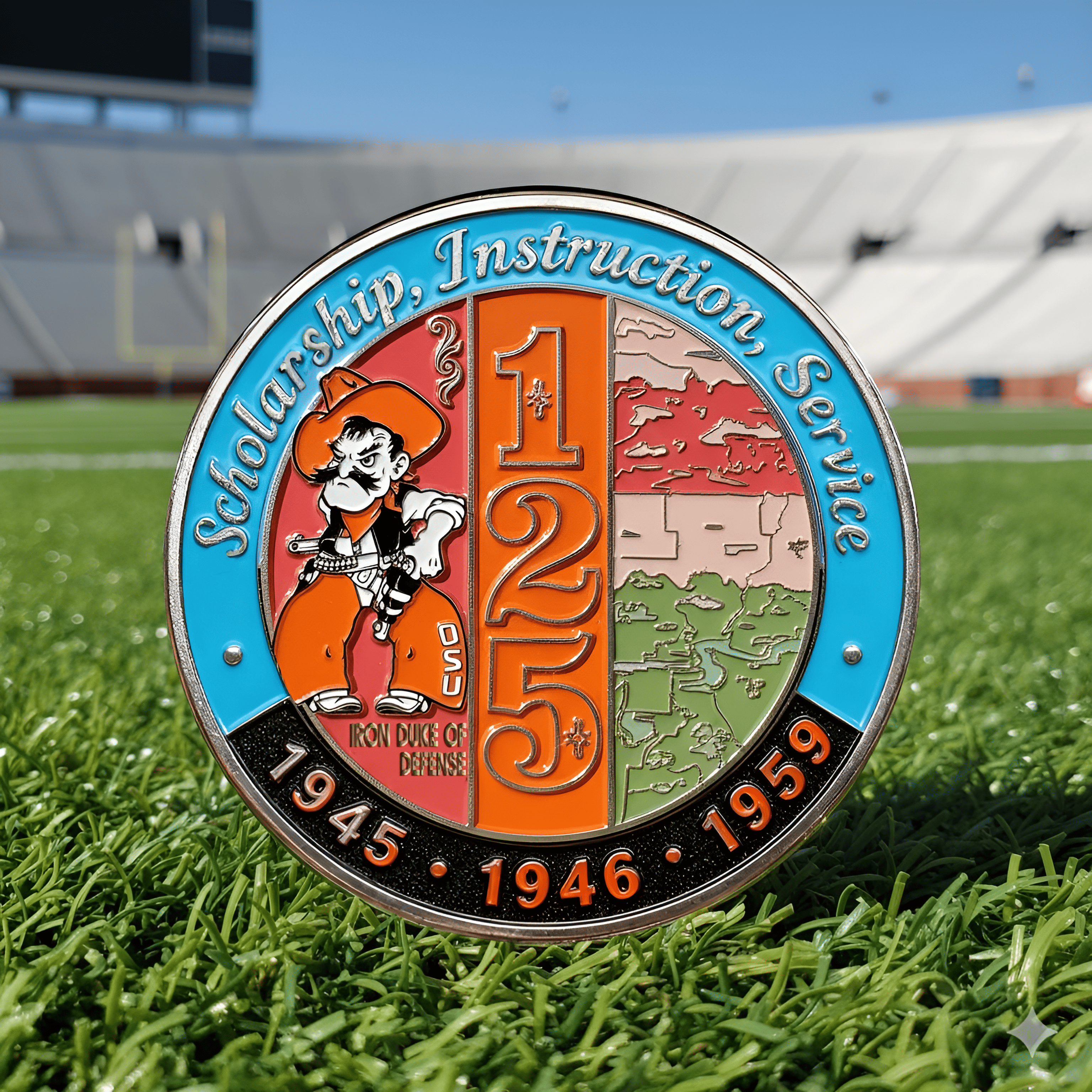Oklahoma State Cowboys 125th Anniversary Commemorative Coin