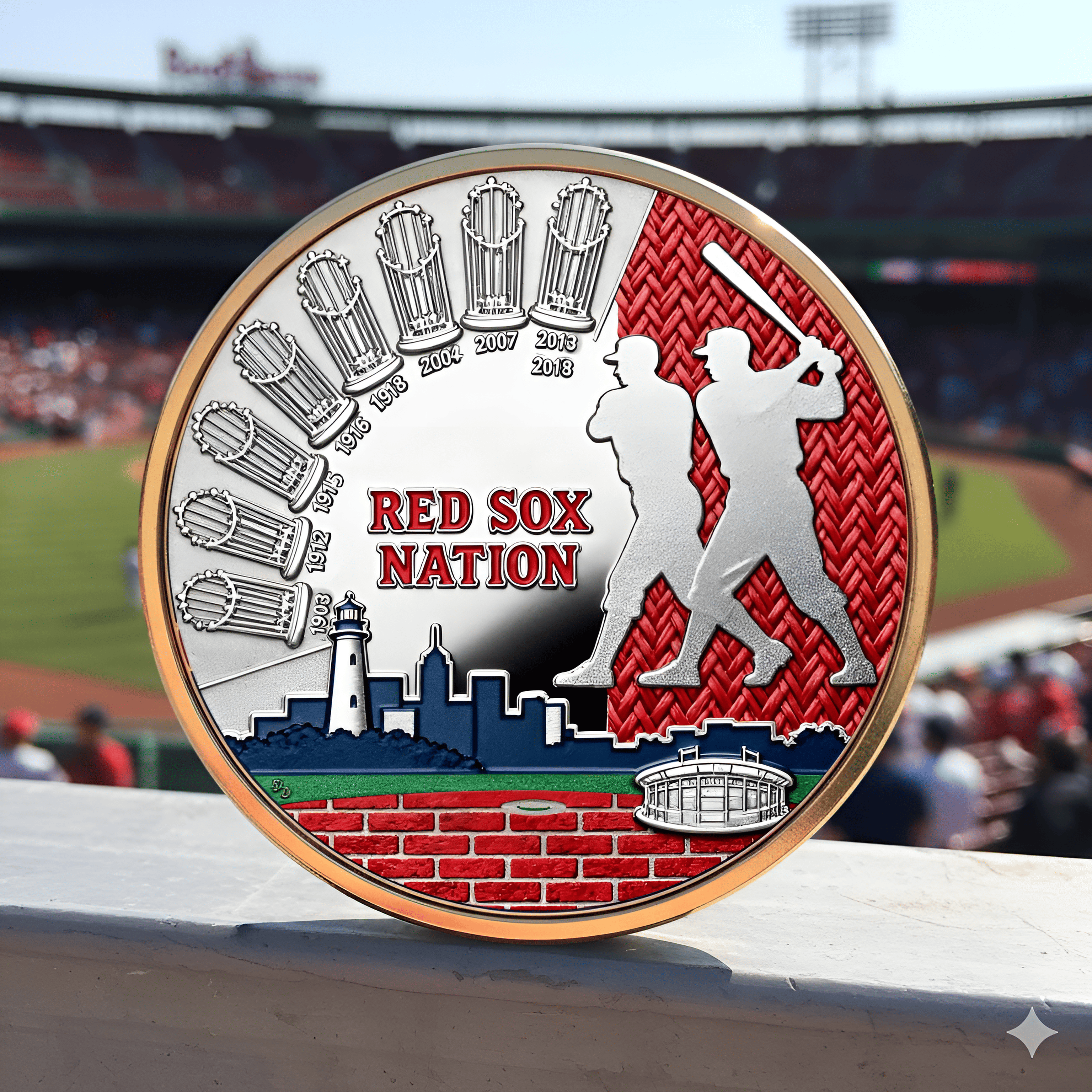 Boston Red Sox 125th Anniversary Commemorative Coin