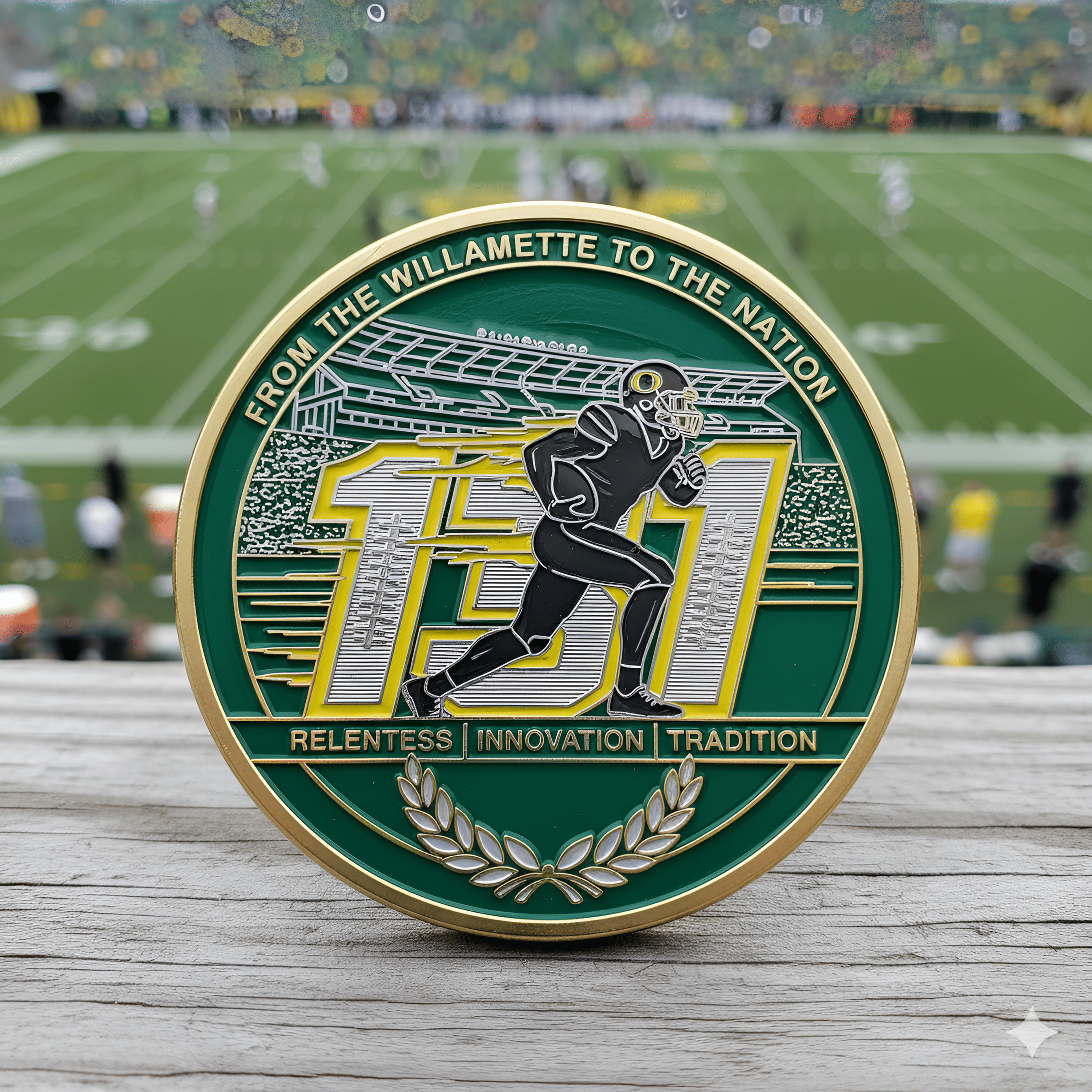 🔥Oregon Ducks Football 131th Anniversary Commemorative Coin🔥