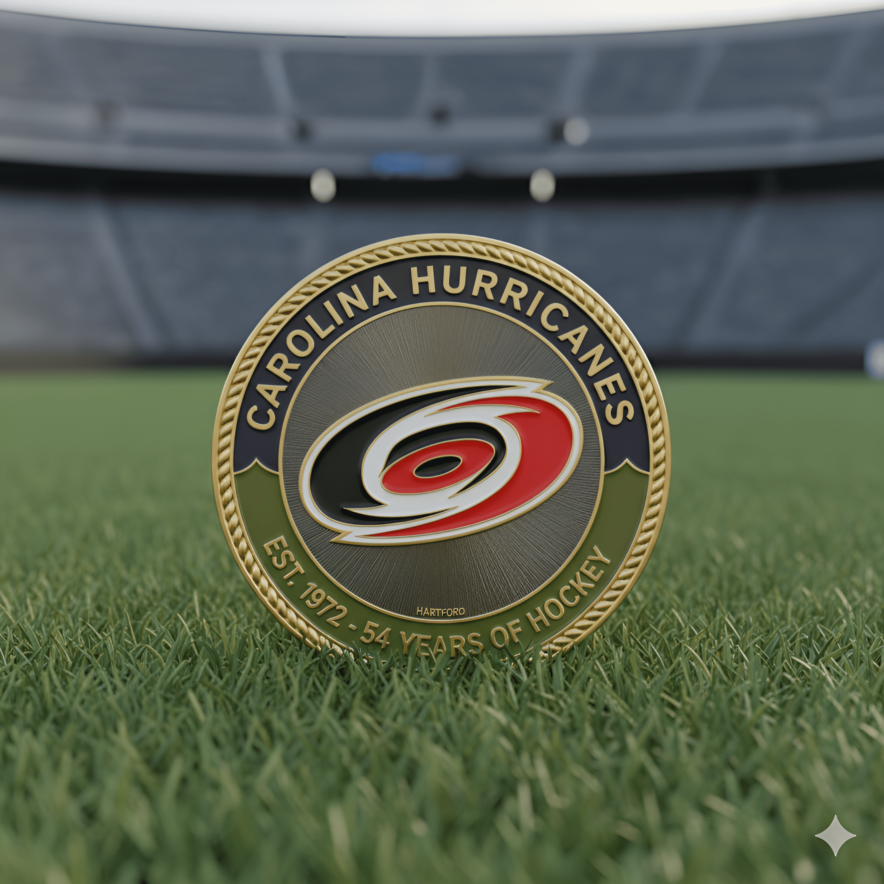 Carolina Hurricanes 54th Anniversary Commemorative Coin