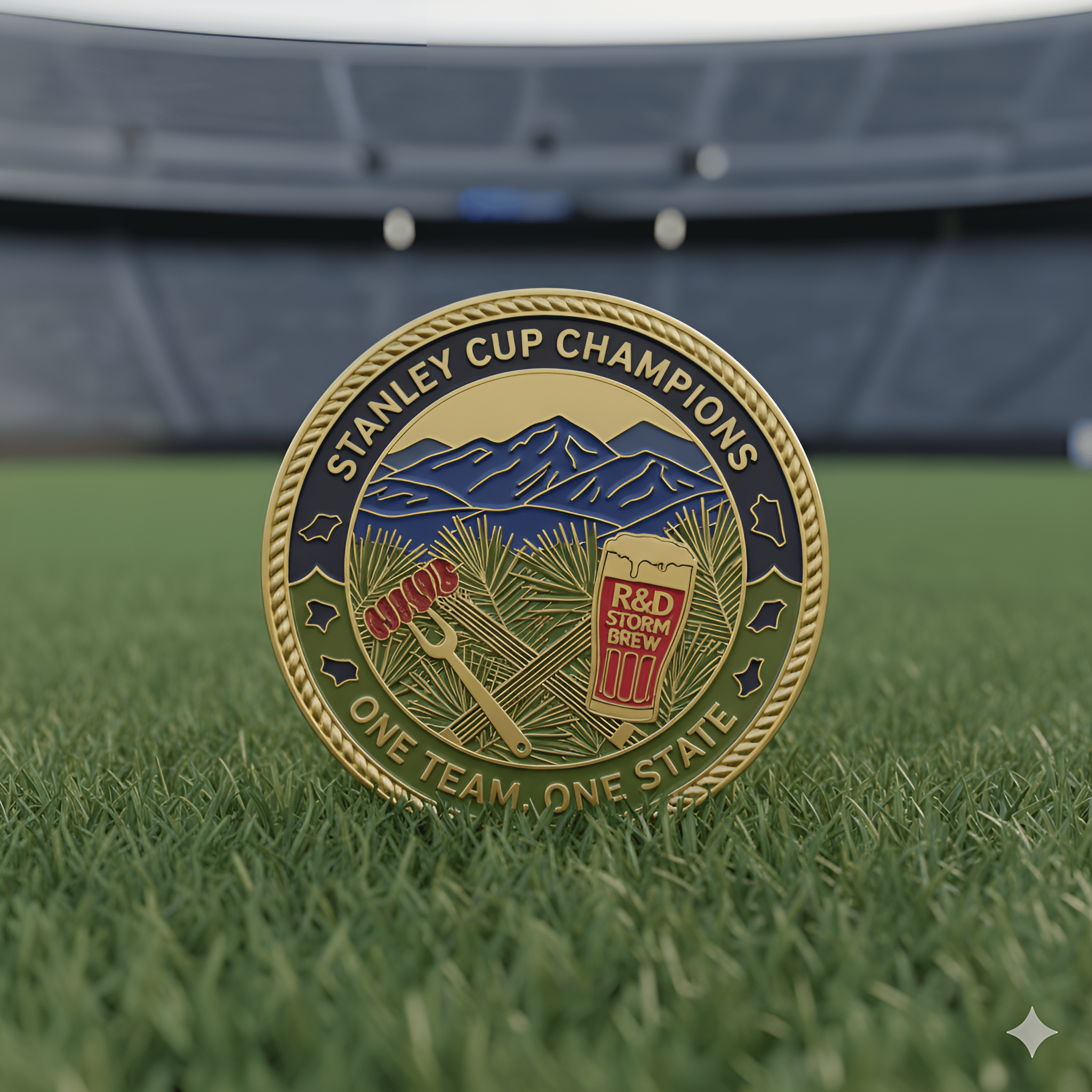 Carolina Hurricanes 54th Anniversary Commemorative Coin