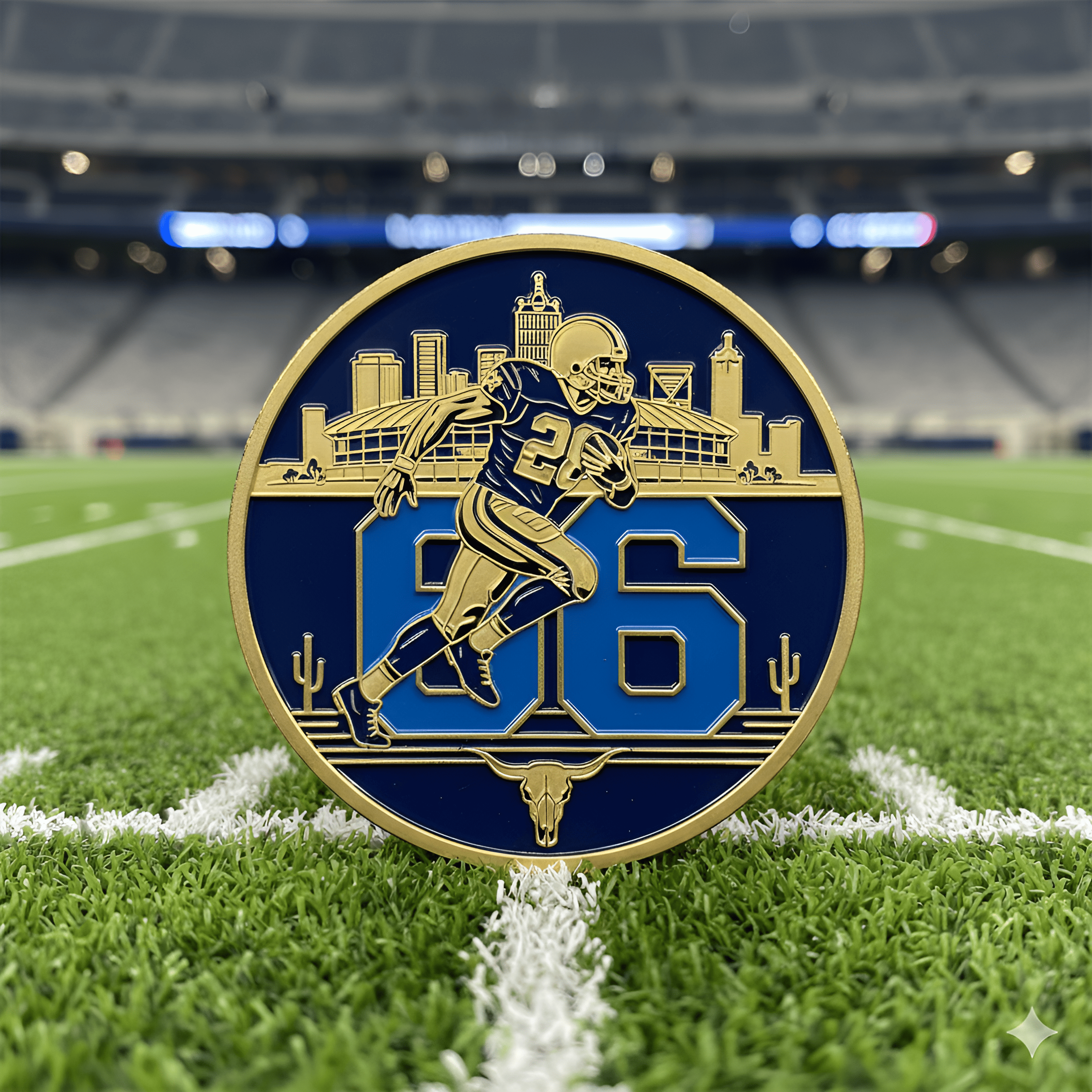 Dallas Cowboys 66th Anniversary Commemorative Coin