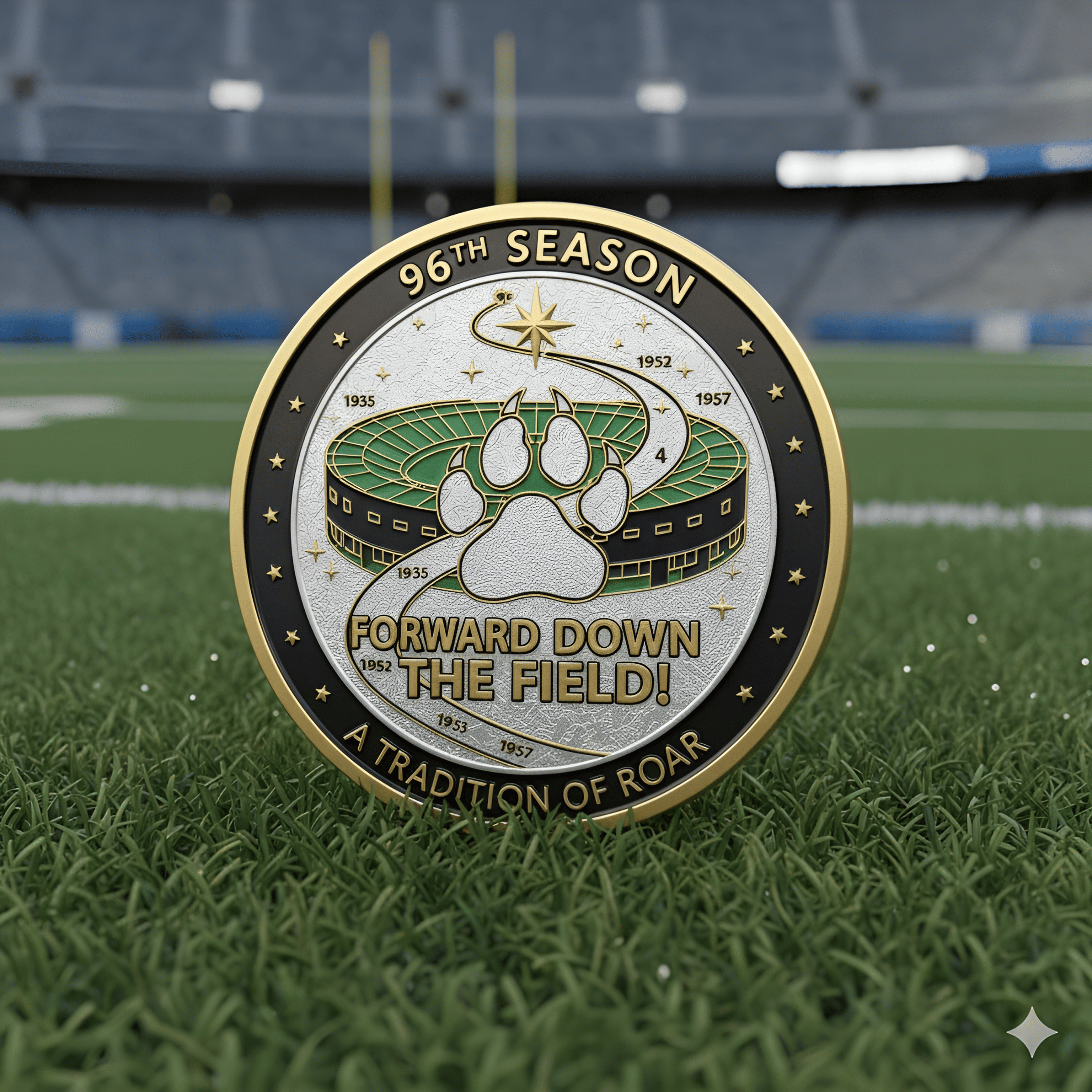 Detroit Lions 96th Anniversary Commemorative Coin