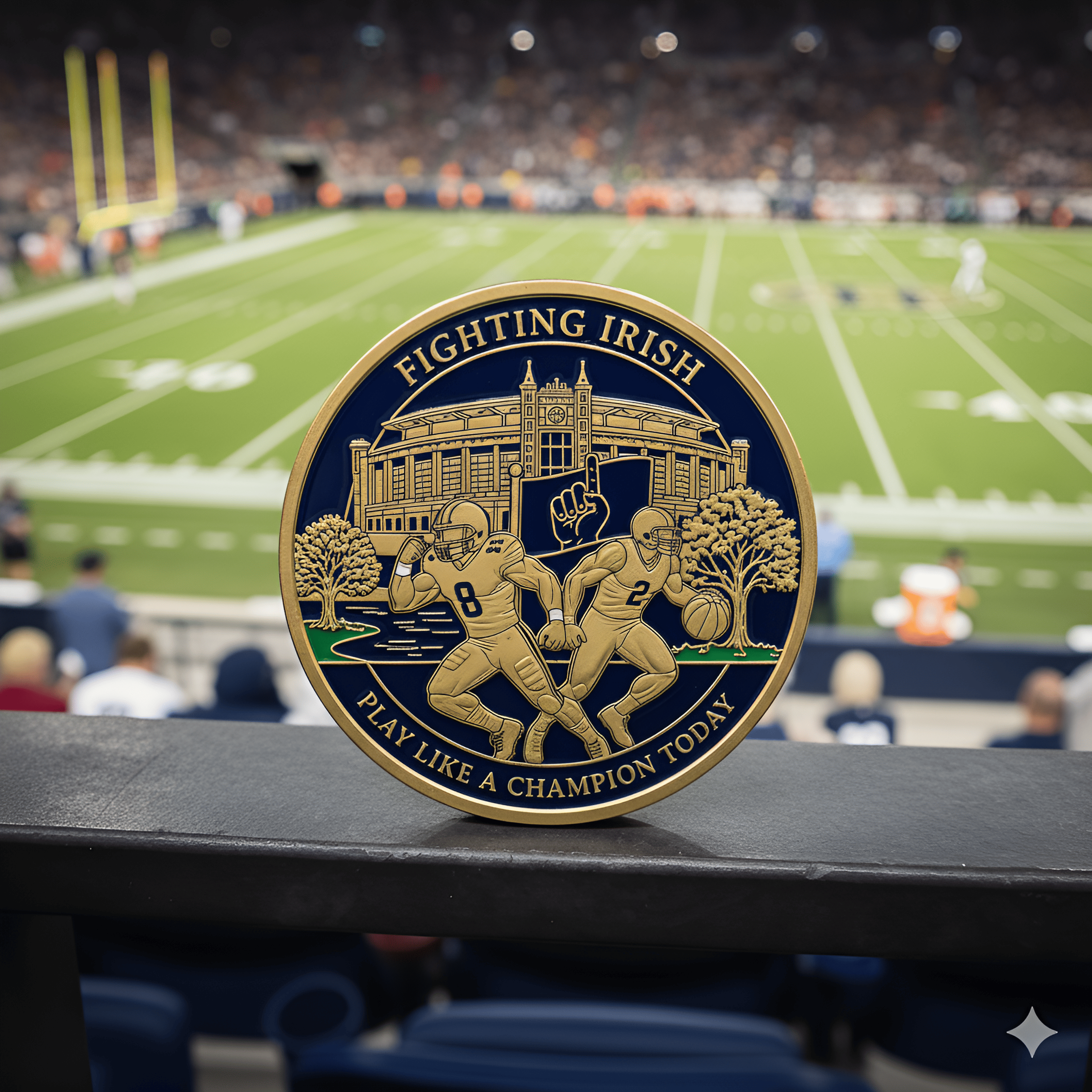 Notre Dame Irish Warriors 138th Anniversary Commemorative Coin