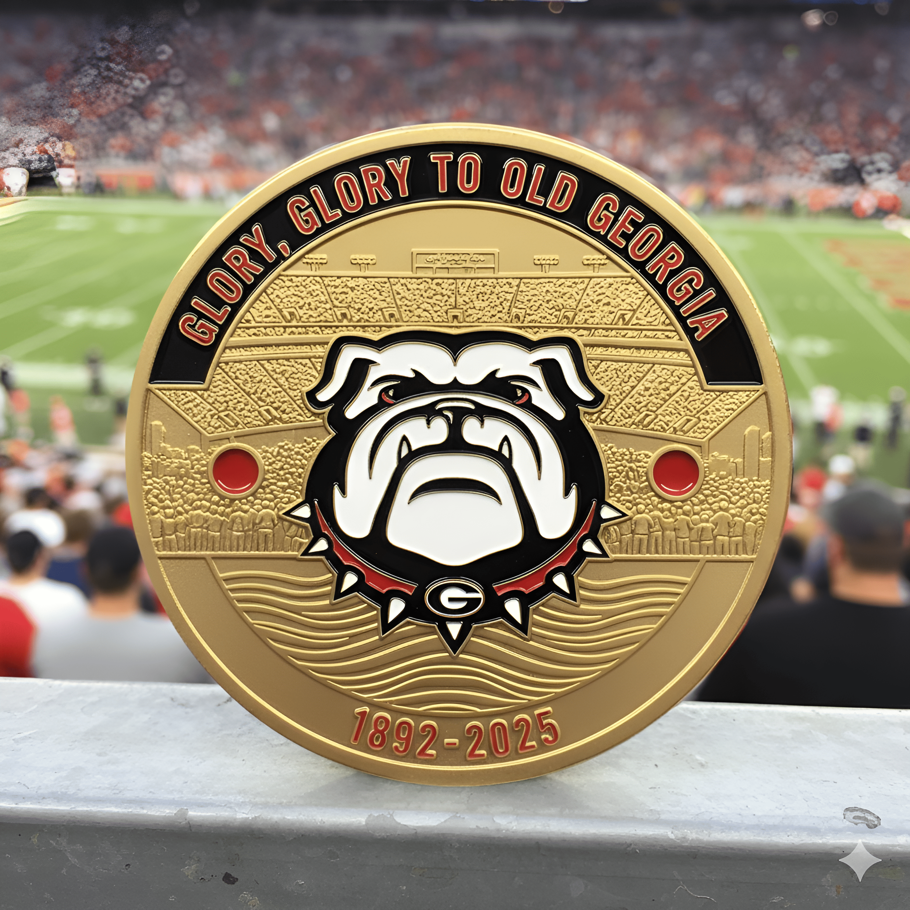 Georgia Bulldogs Football 133th Anniversary Commemorative Coin