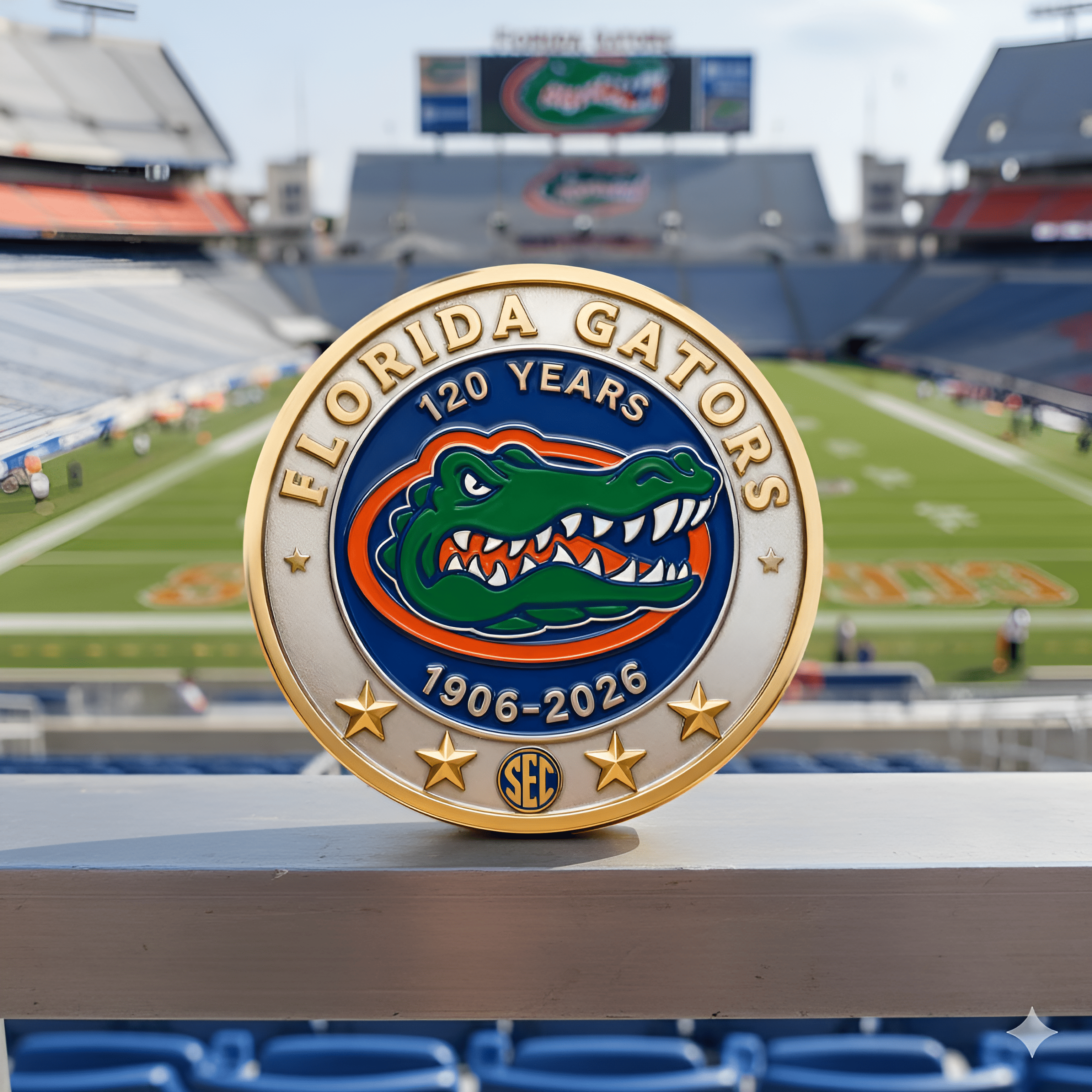 Florida Gators 120th Anniversary Commemorative Coin