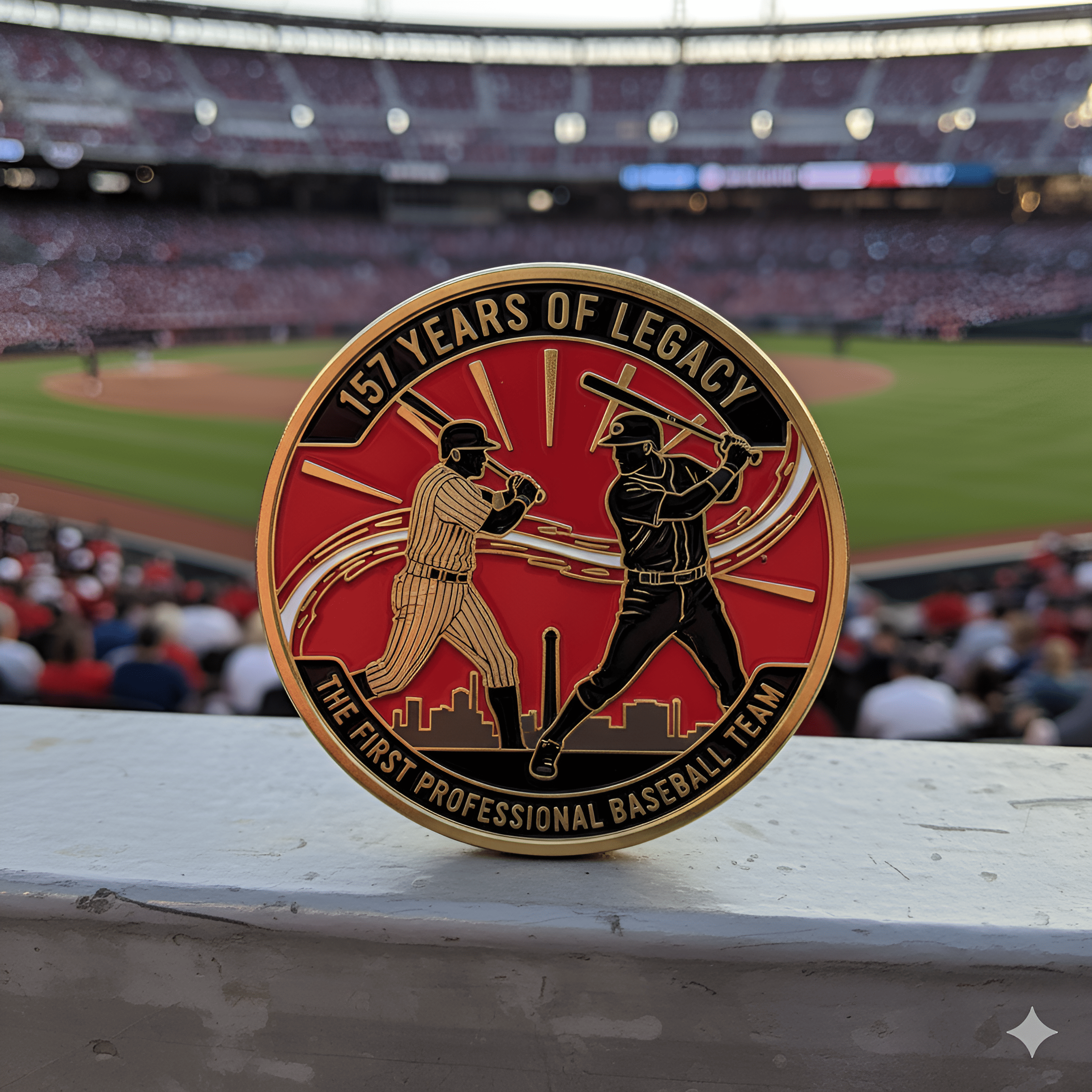 Cincinnati Reds 157th Anniversary Commemorative Coin