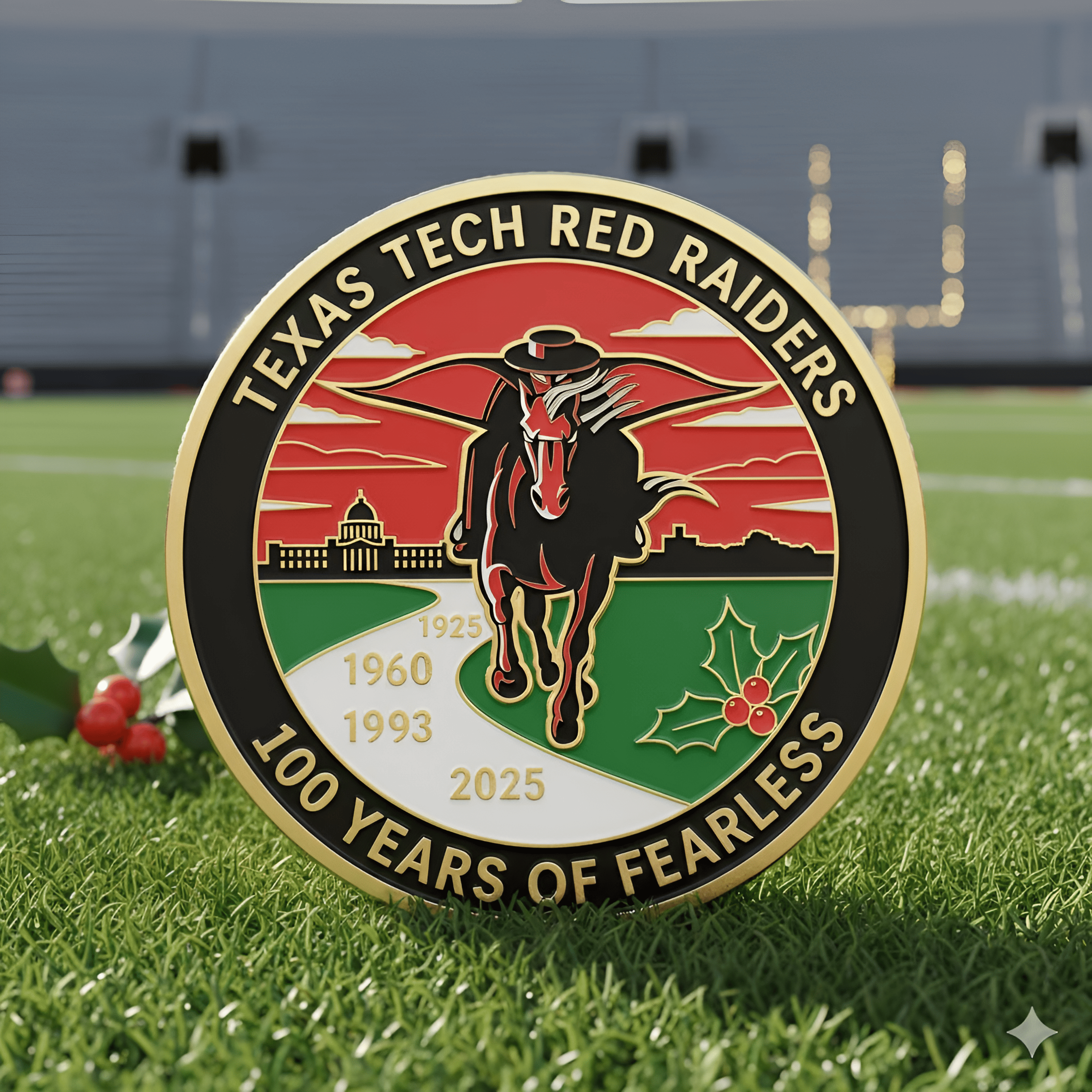  Texas Tech Red Raiders 100th Anniversary Commemorative Coin