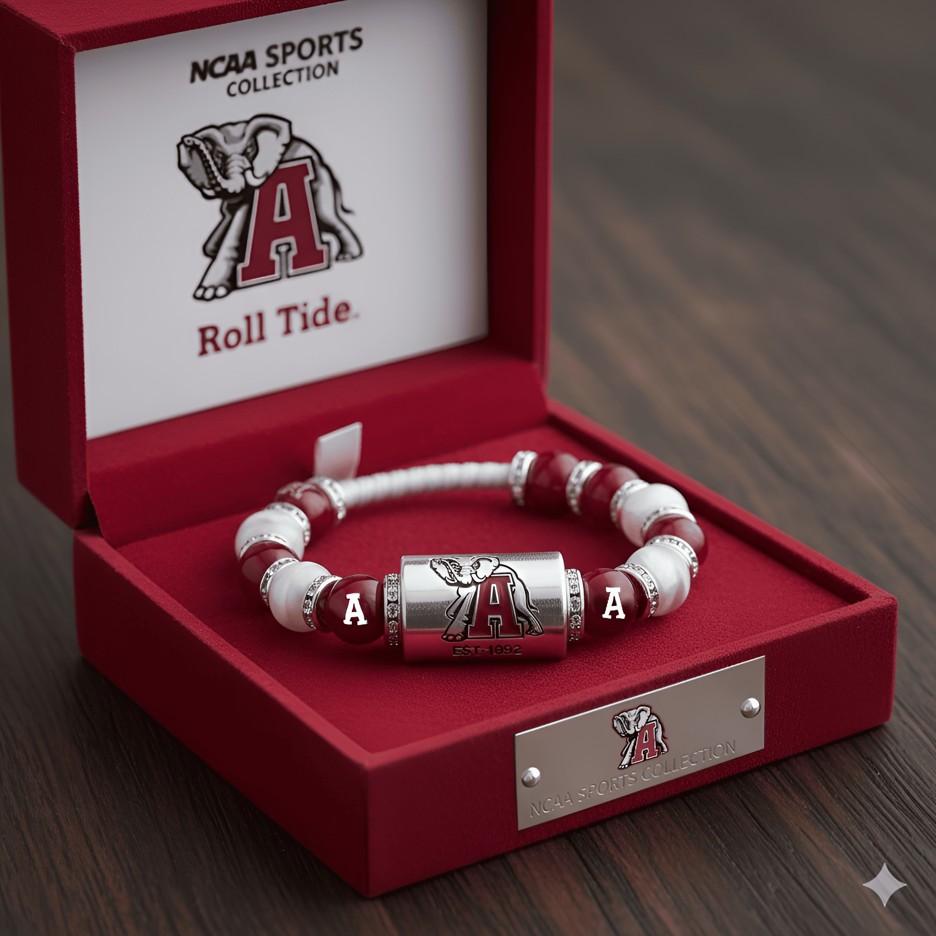 Alabama Crimson Tide Lucky Bracelet