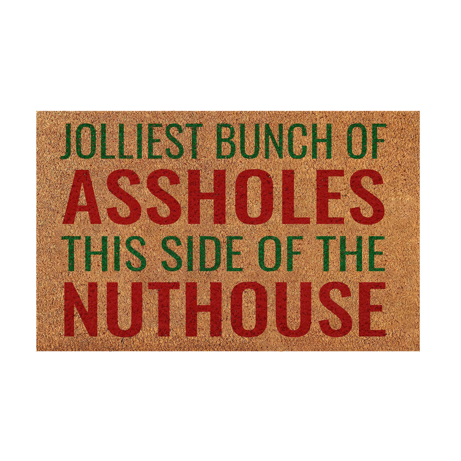 Funny Christmas Doormat