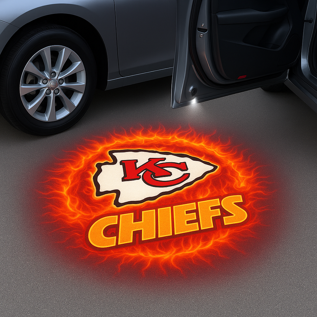 Football Team Car Welcome Lights