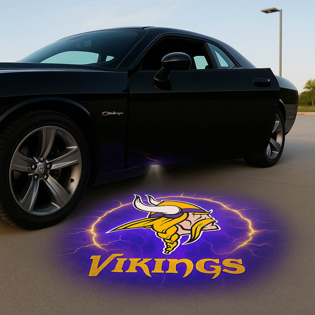 Football Team Car Welcome Lights