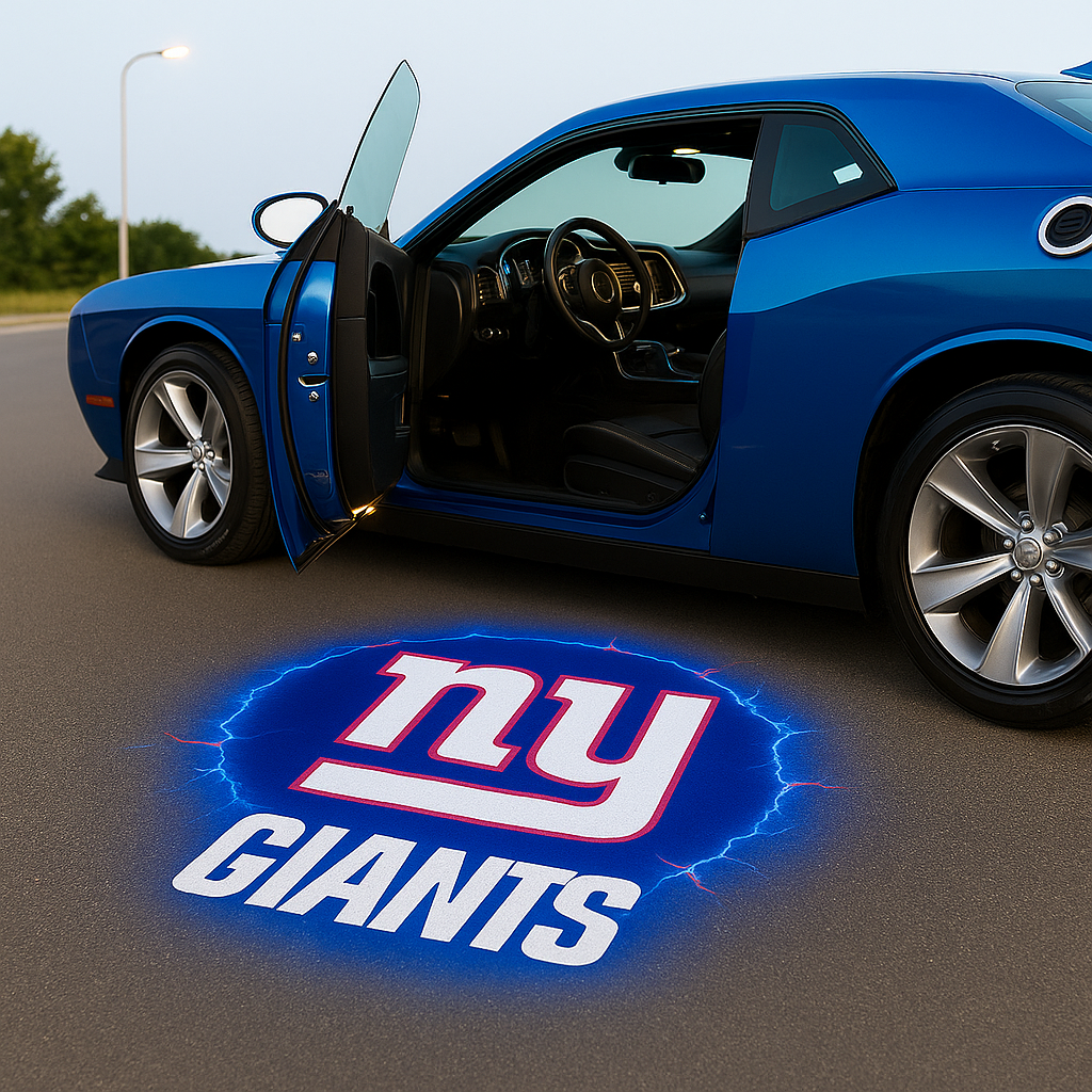 Football Team Car Welcome Lights