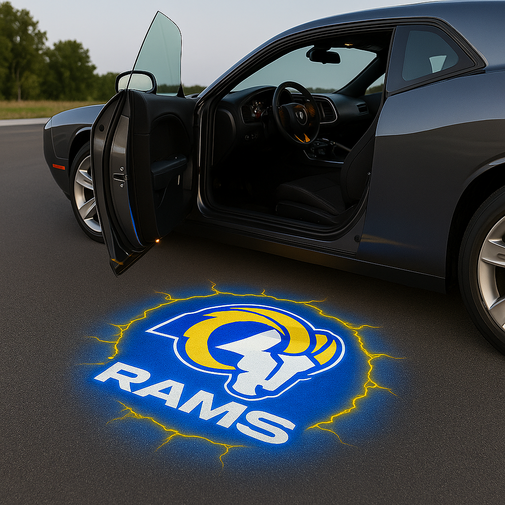 Football Team Car Welcome Lights