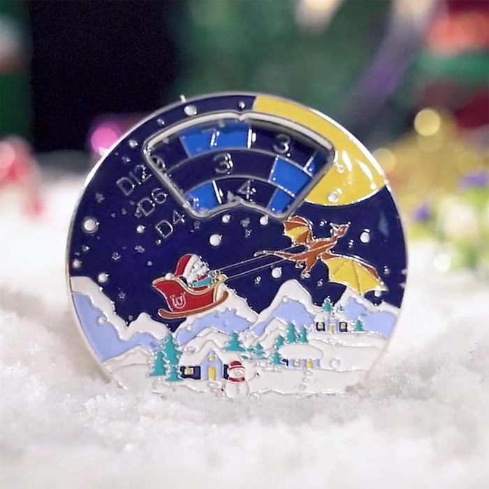 (🌲HOT SALE - 49% OFF) 🎁Christmas 7-in-1 Roulette Dice