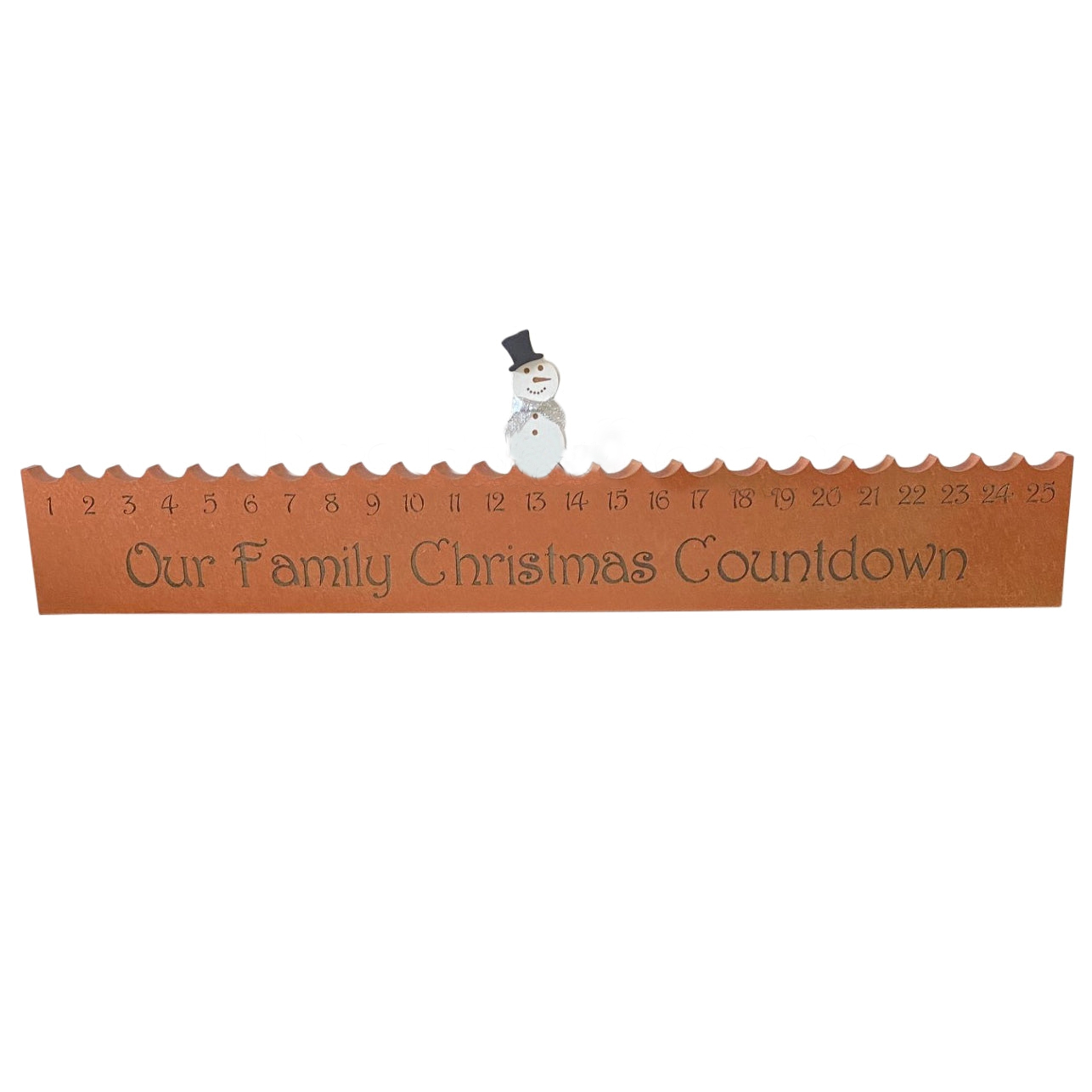 Christmas Countdown Plaque