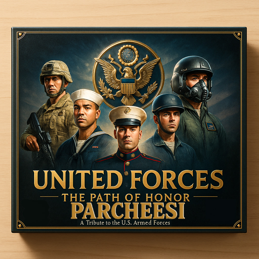 U.S. United Forces Parcheesi Game