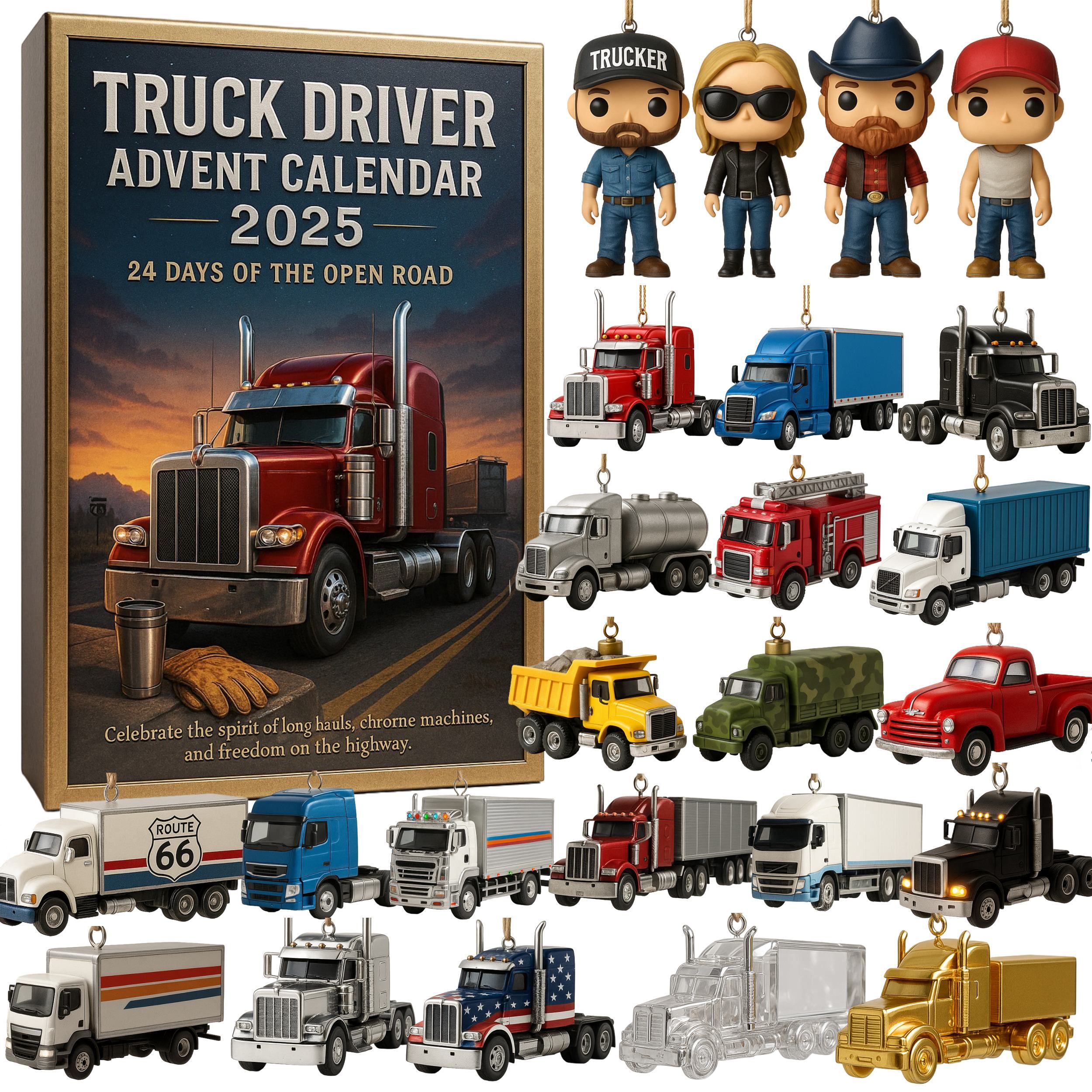 2025 Truck Driver Advent Calendar