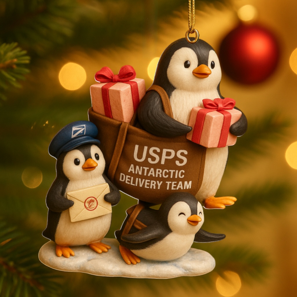 USPS Holiday Heroes Ornament Collection 2025