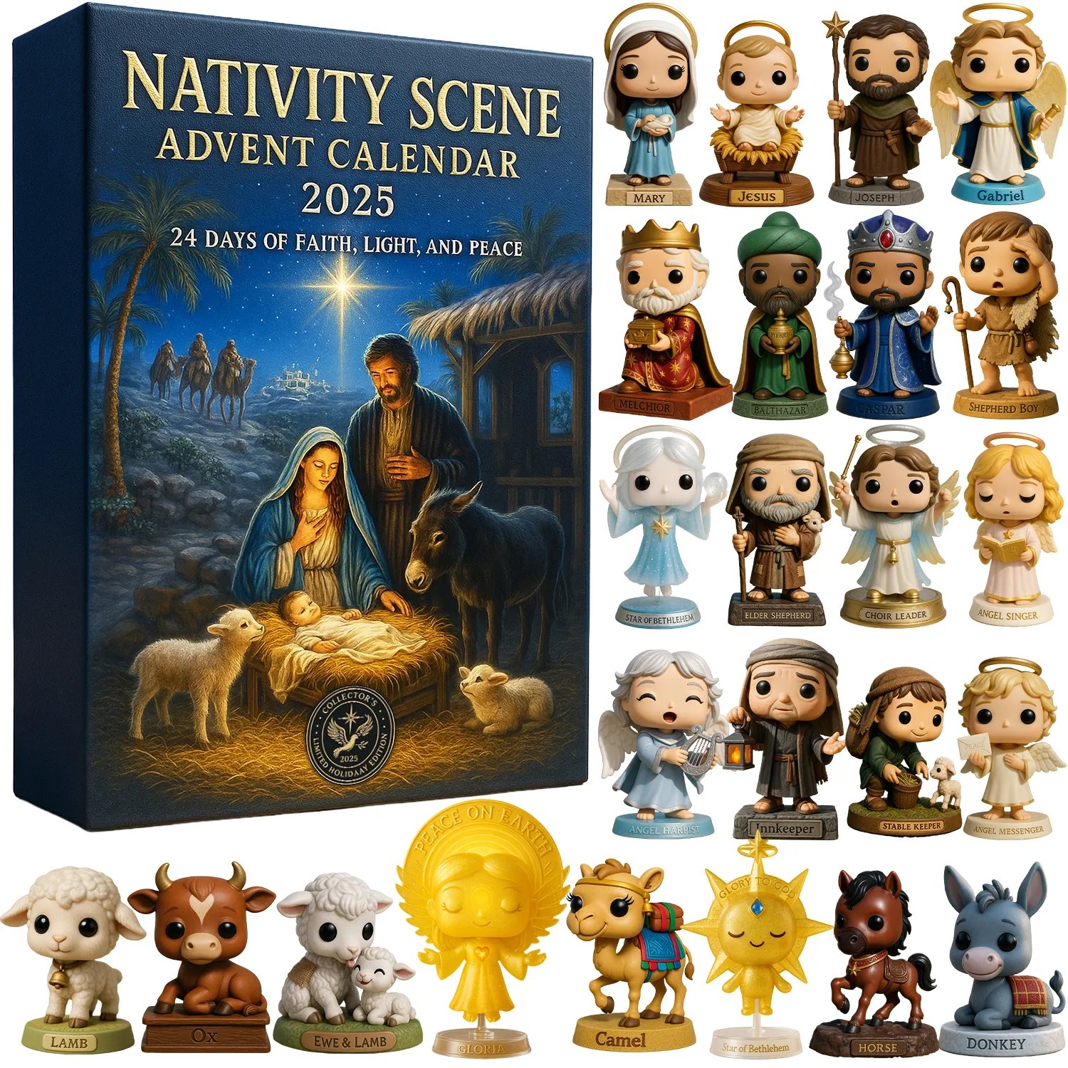 Nativity Scene Advent Calendar 2025