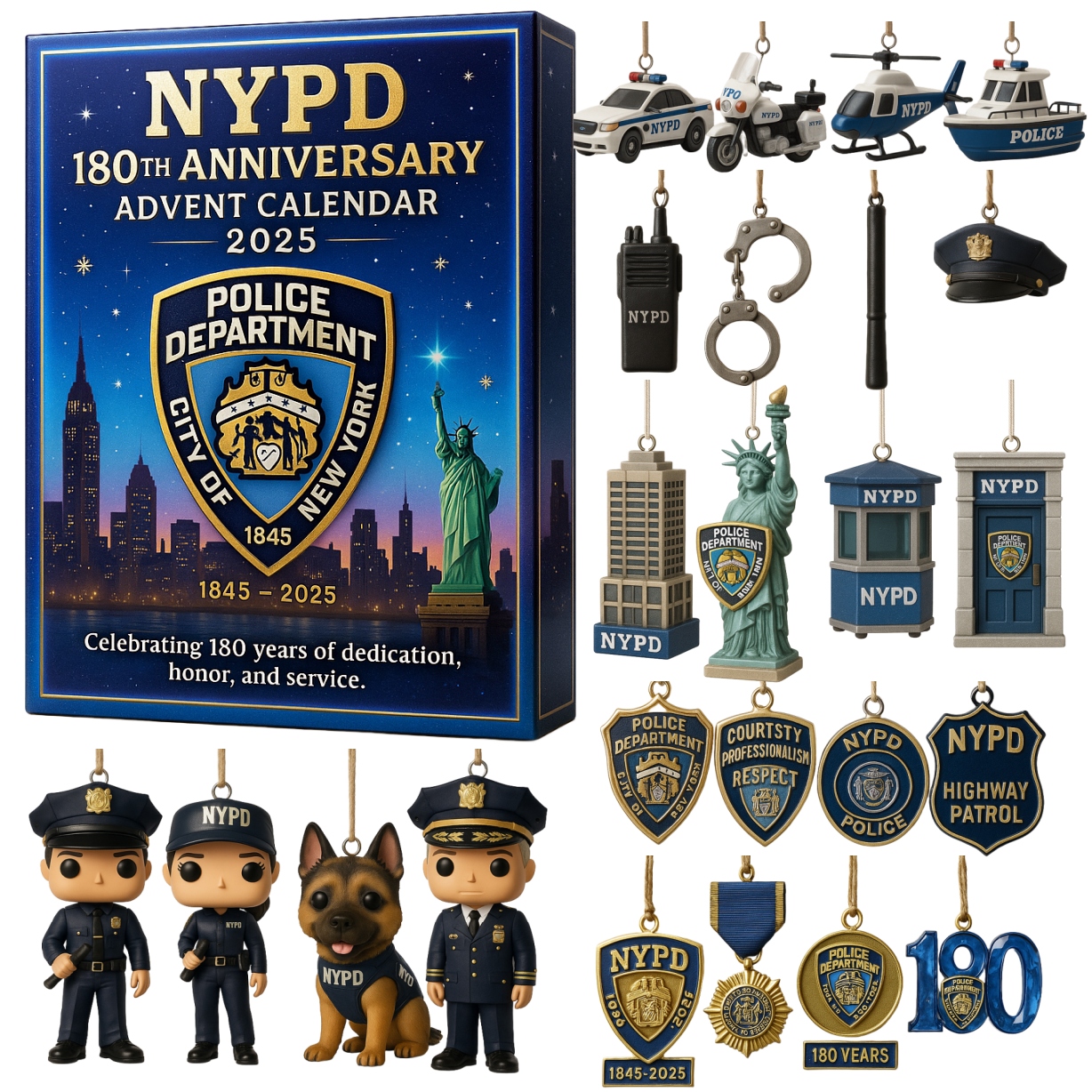 NYPD 80th Anniversary Advent Calendar