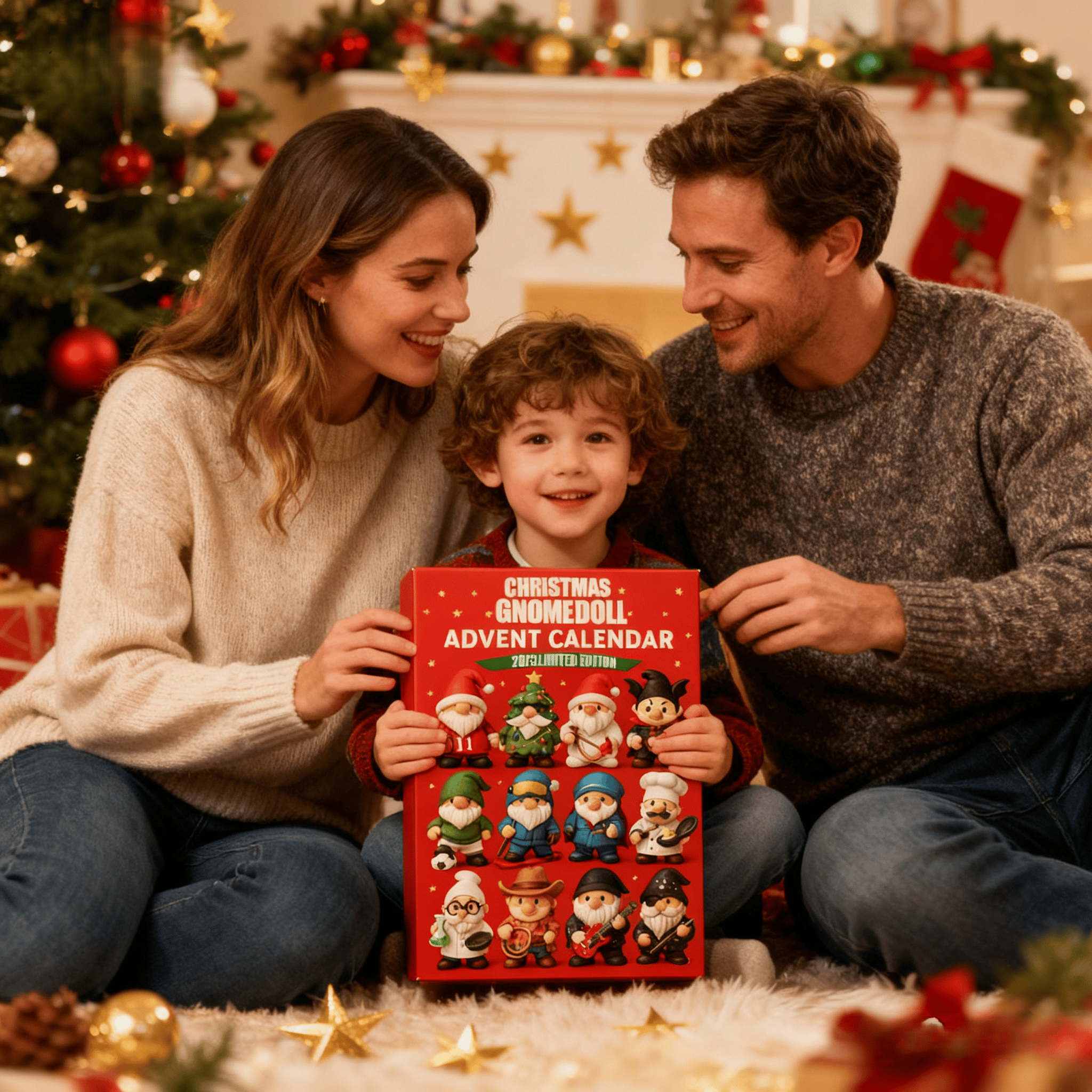 Christmas Gnome Doll Advent Calendar 2025