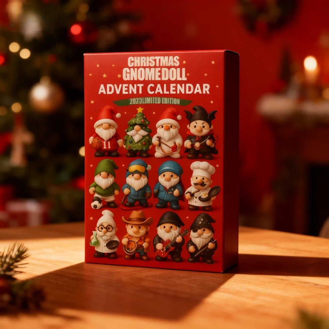 Christmas Gnome Doll Advent Calendar 2025