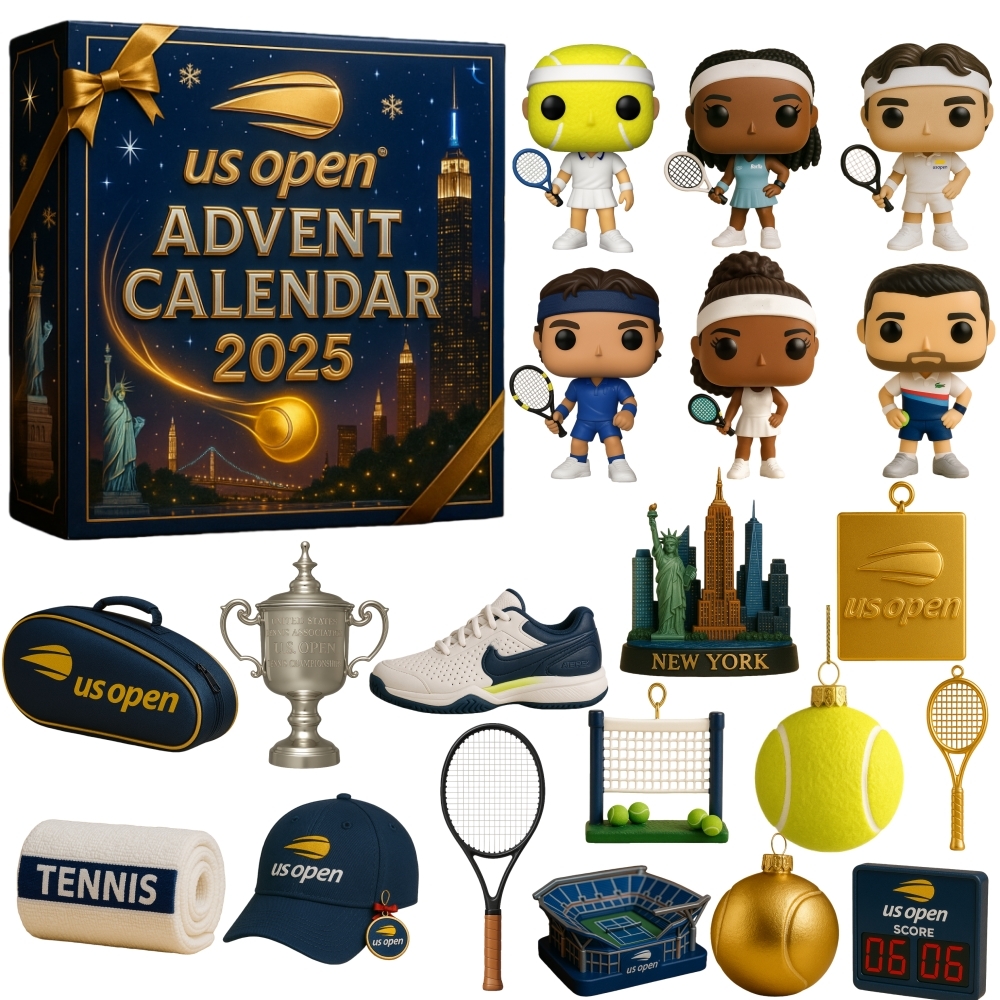 2025 US Open Tennis Advent Calendar