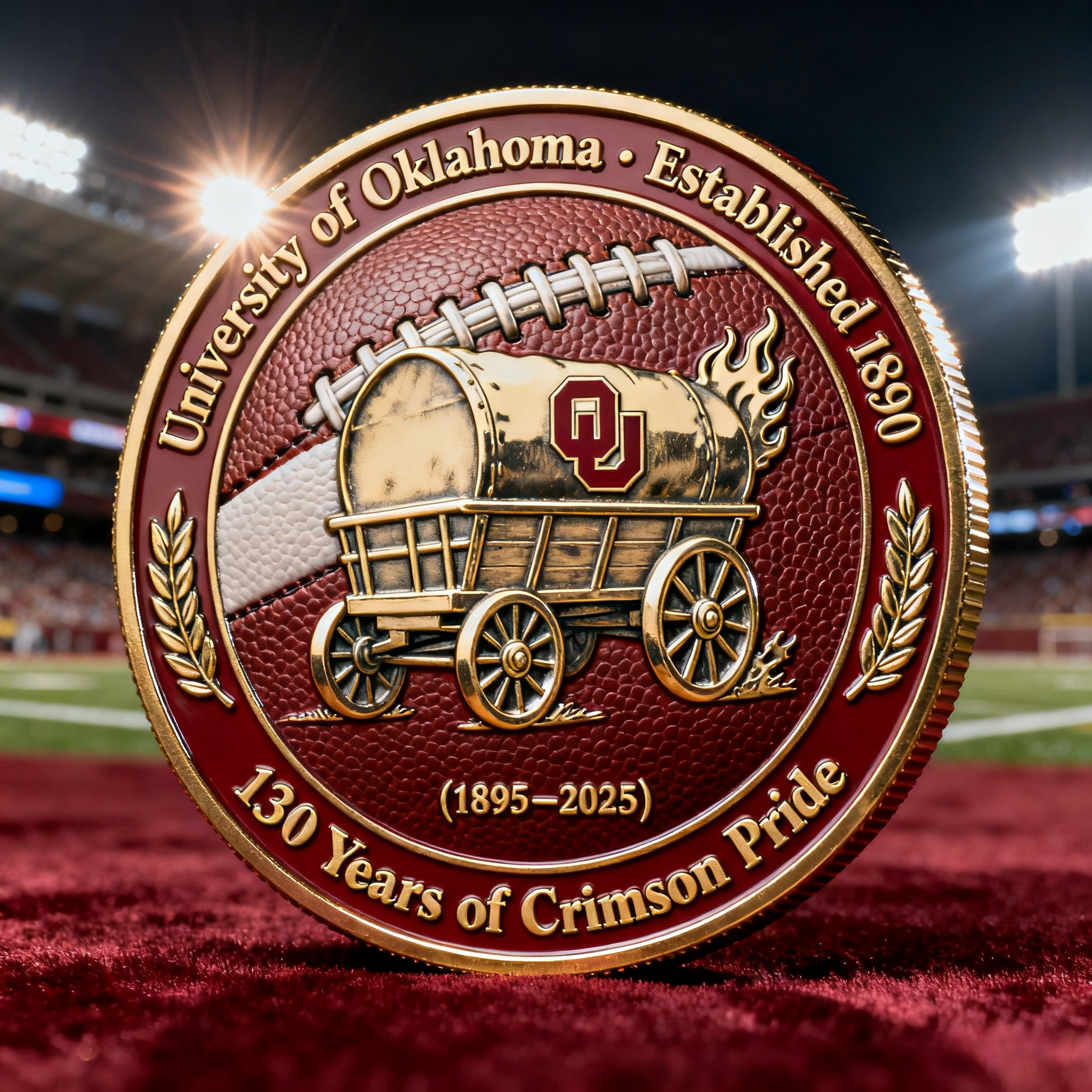 University of Oklahoma 130th Anniversary Commemorative Coin