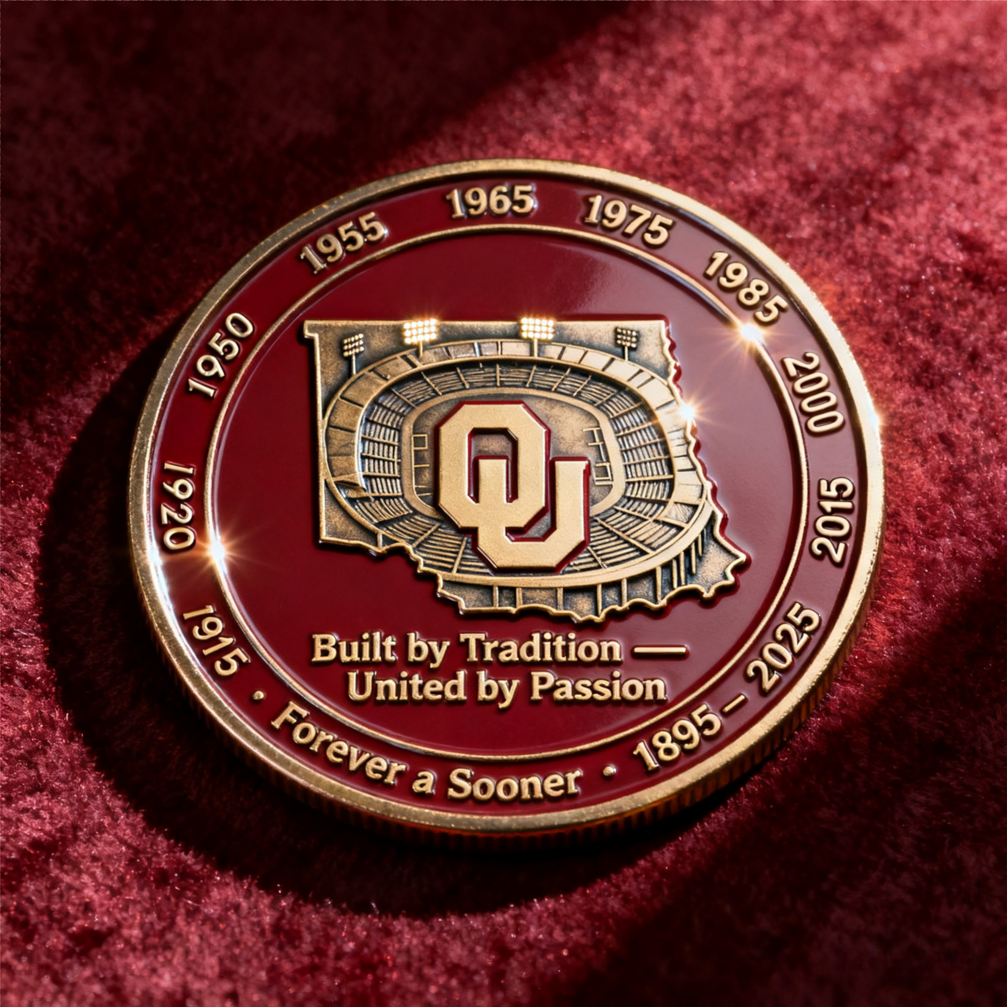 University of Oklahoma 130th Anniversary Commemorative Coin