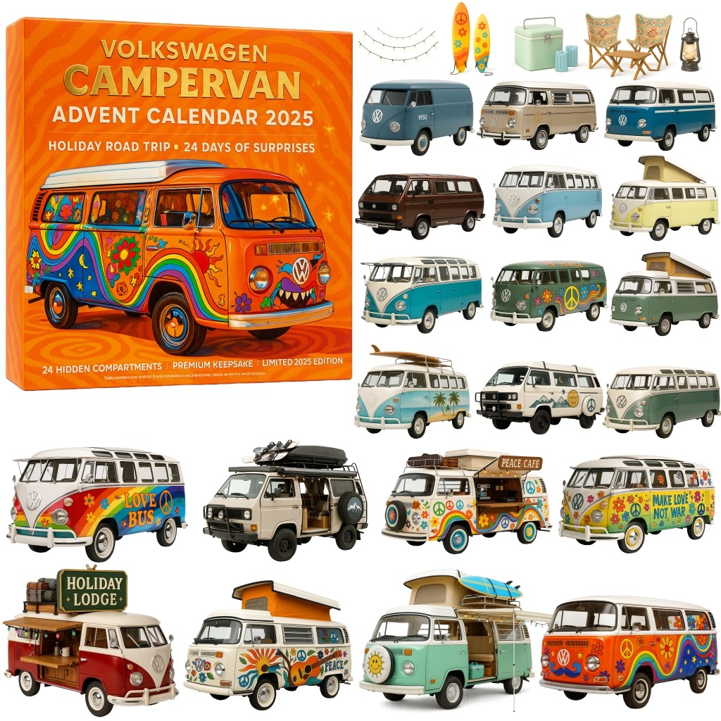 VW CAMPERVAN ADVENT CALENDAR 2025