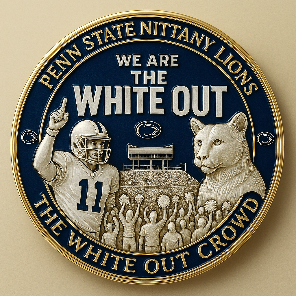 The White Out Crowd Commemorative Coin