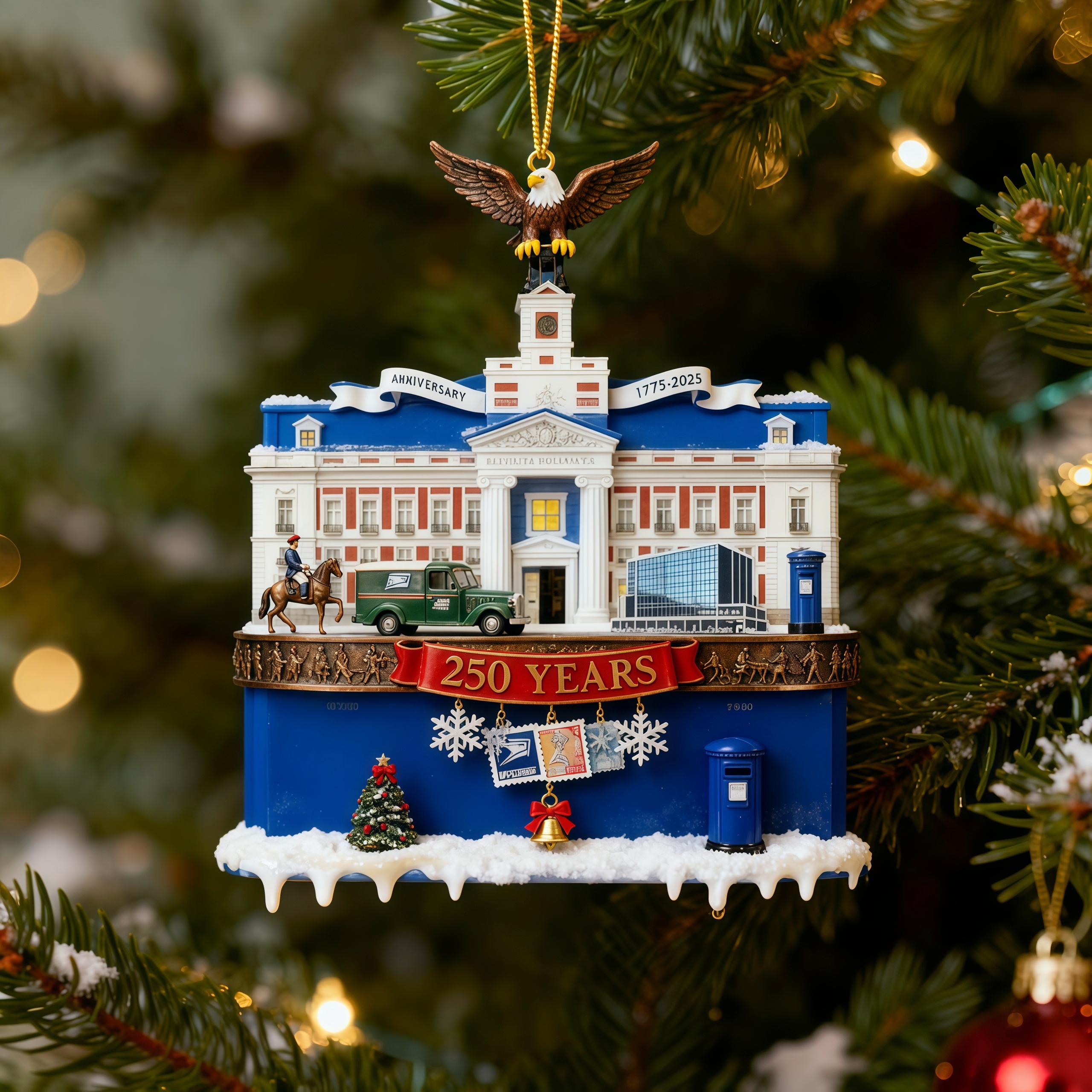 USPS 250th Anniversary Commemorative Ornament