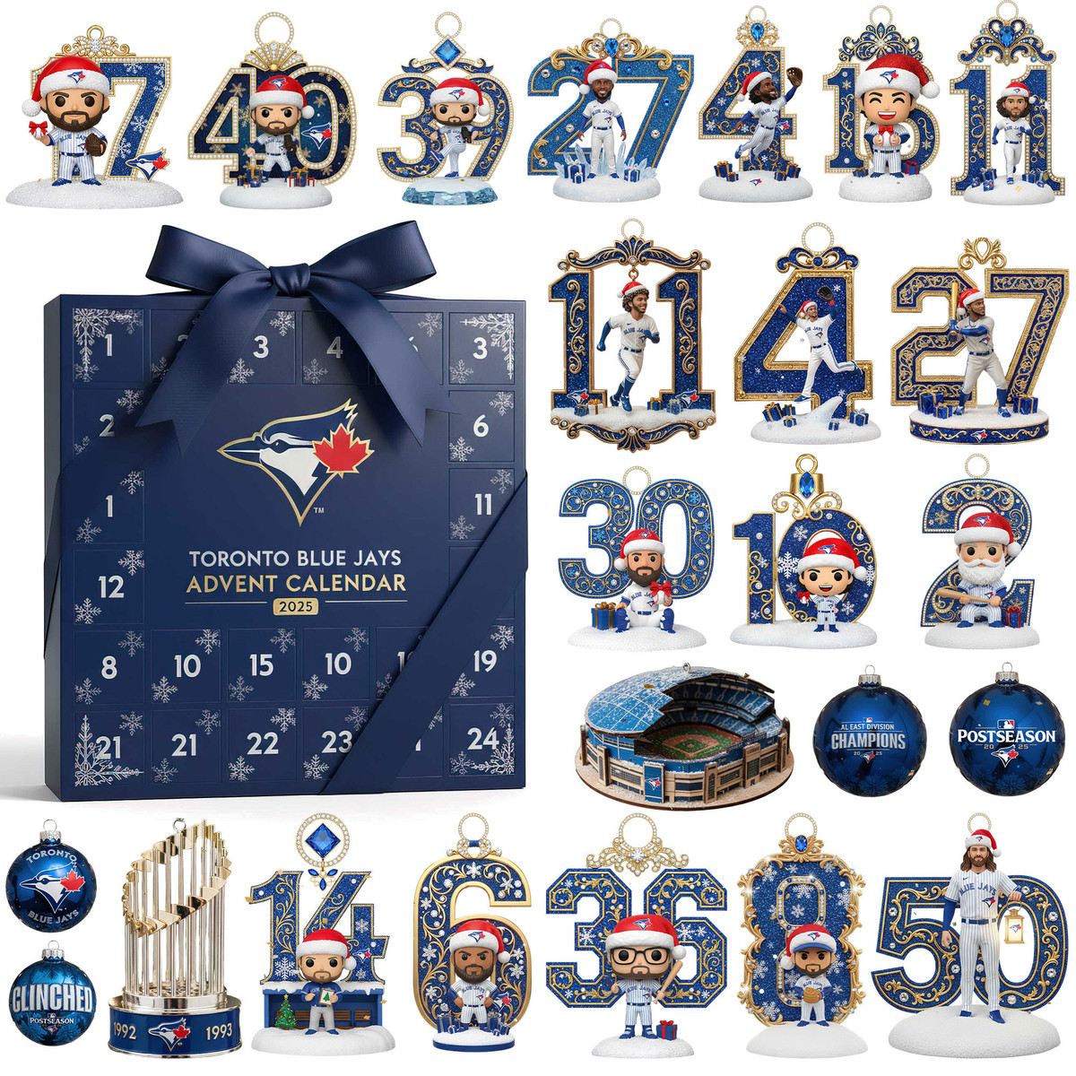 Toronto Blue Jays 2025 AL East Champions Advent Calendar